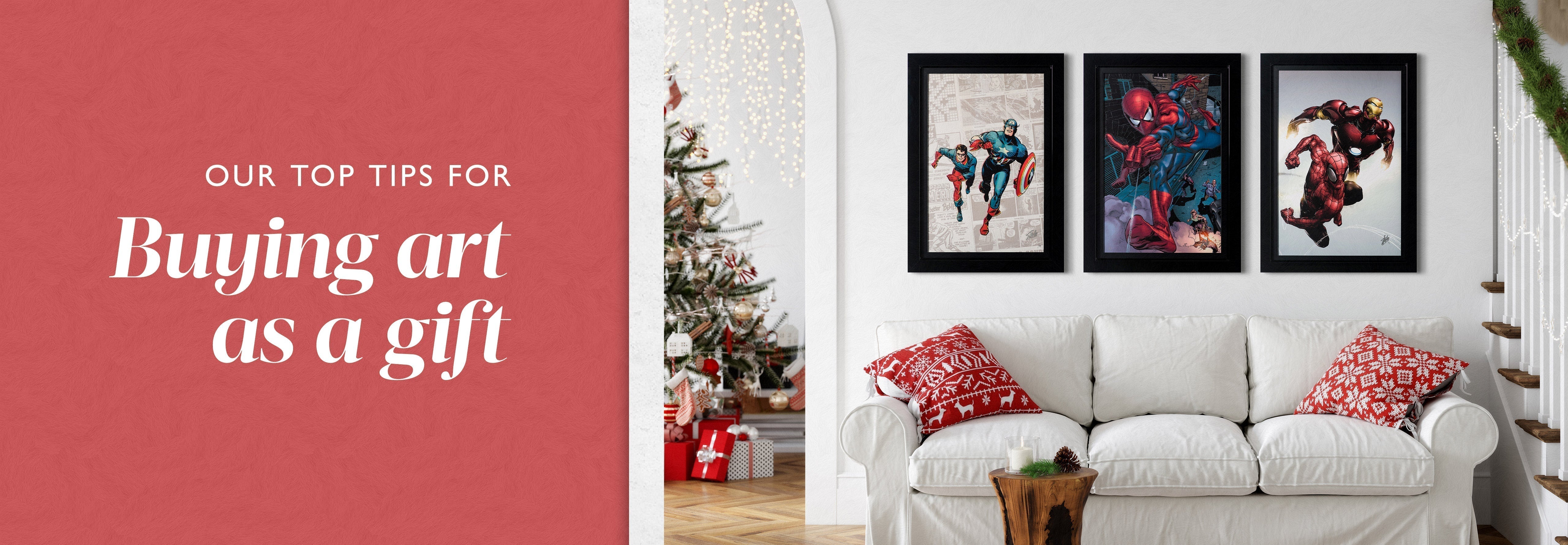 Art as gifts Blog Banner