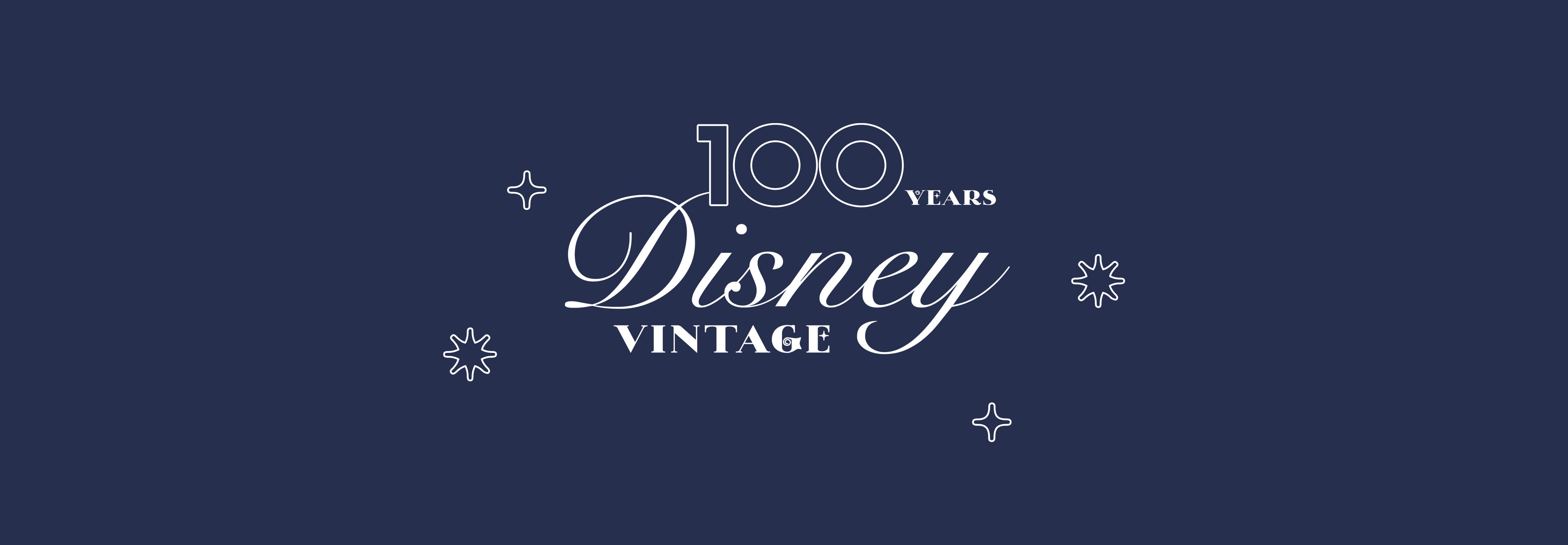 Disney Vintage 100 Years Blog Banner