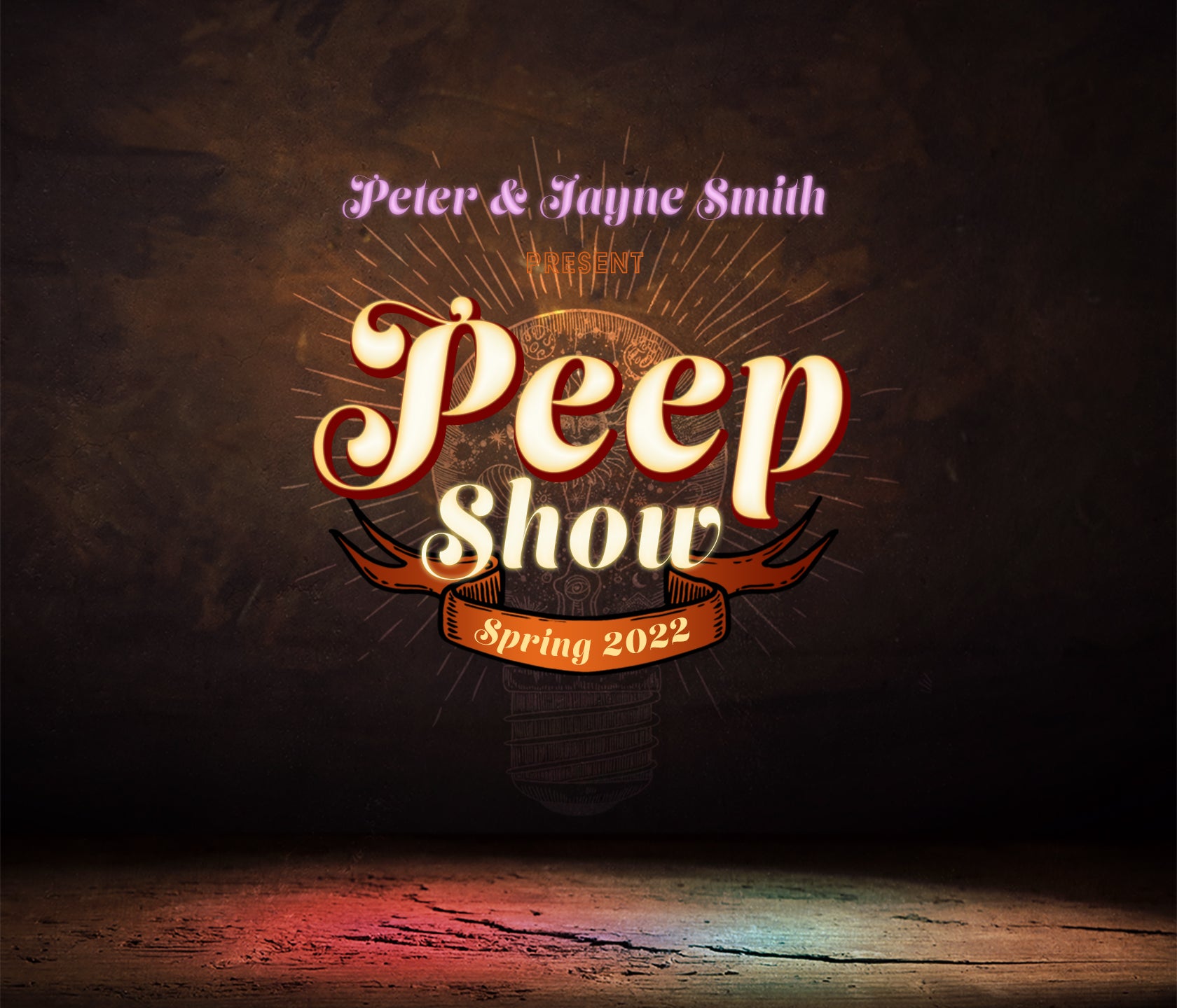 Blog thumbnail Peter Smith, Peep Show two Impossimals with purple fans