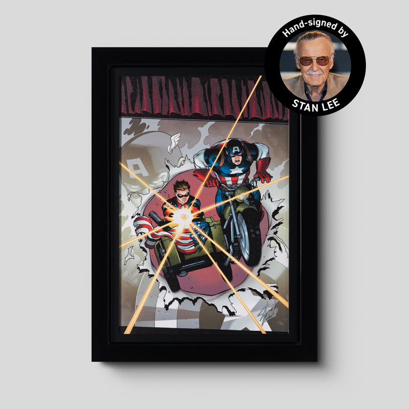 Captain America and Bucky #621 - I | Standard Edition | Hand-signed by Stan Lee