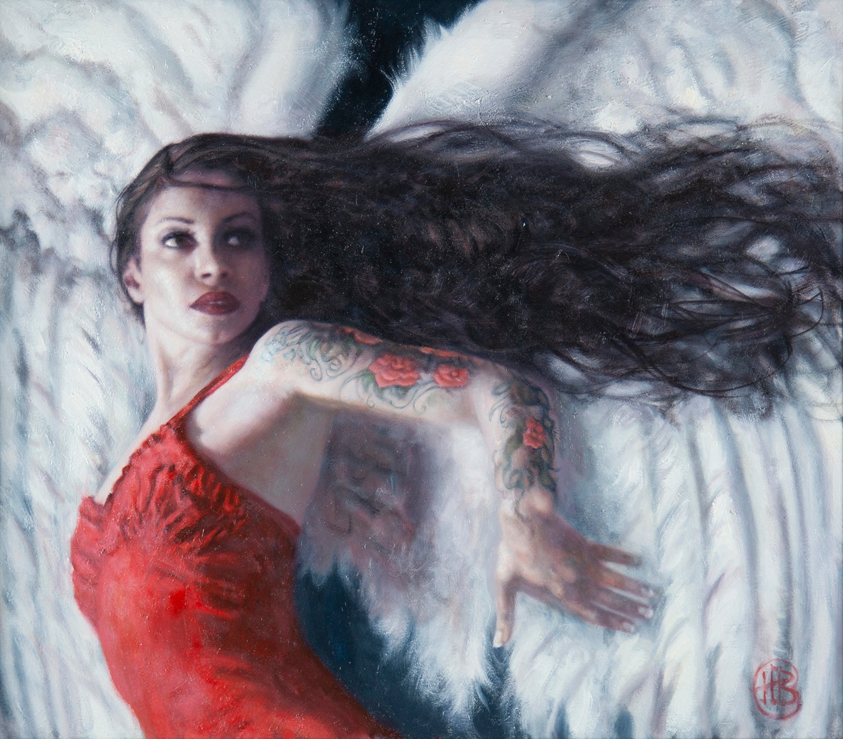 3 Angel in a Red Dress