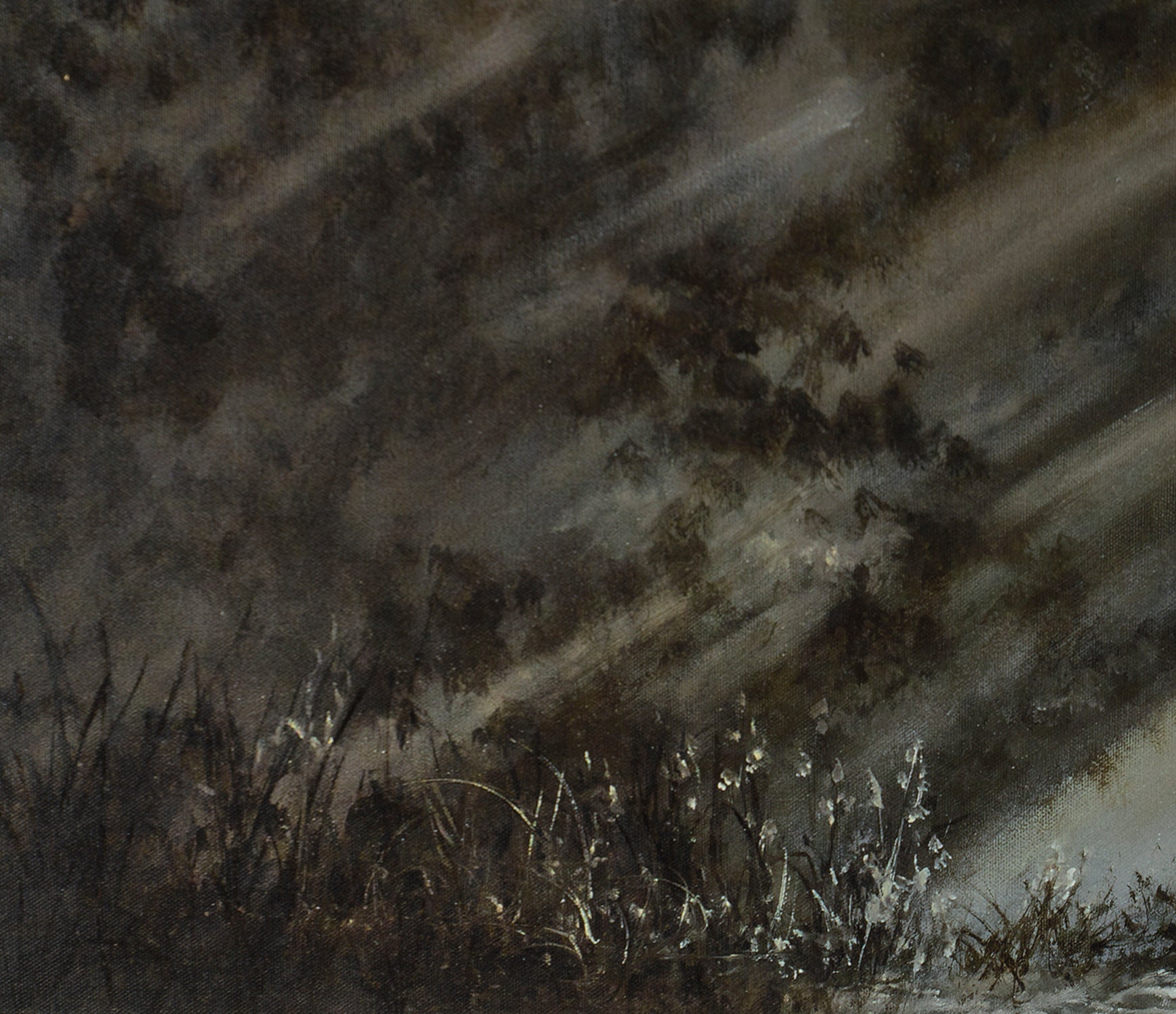 From Yesterday to Here | Framed Set of Four (Canvas on Board)