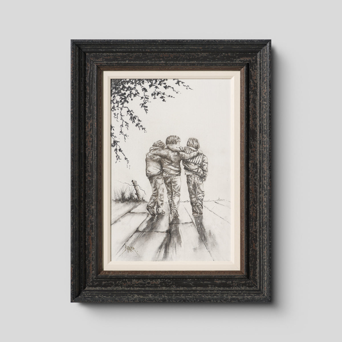 Moon Walk (Drawing)
