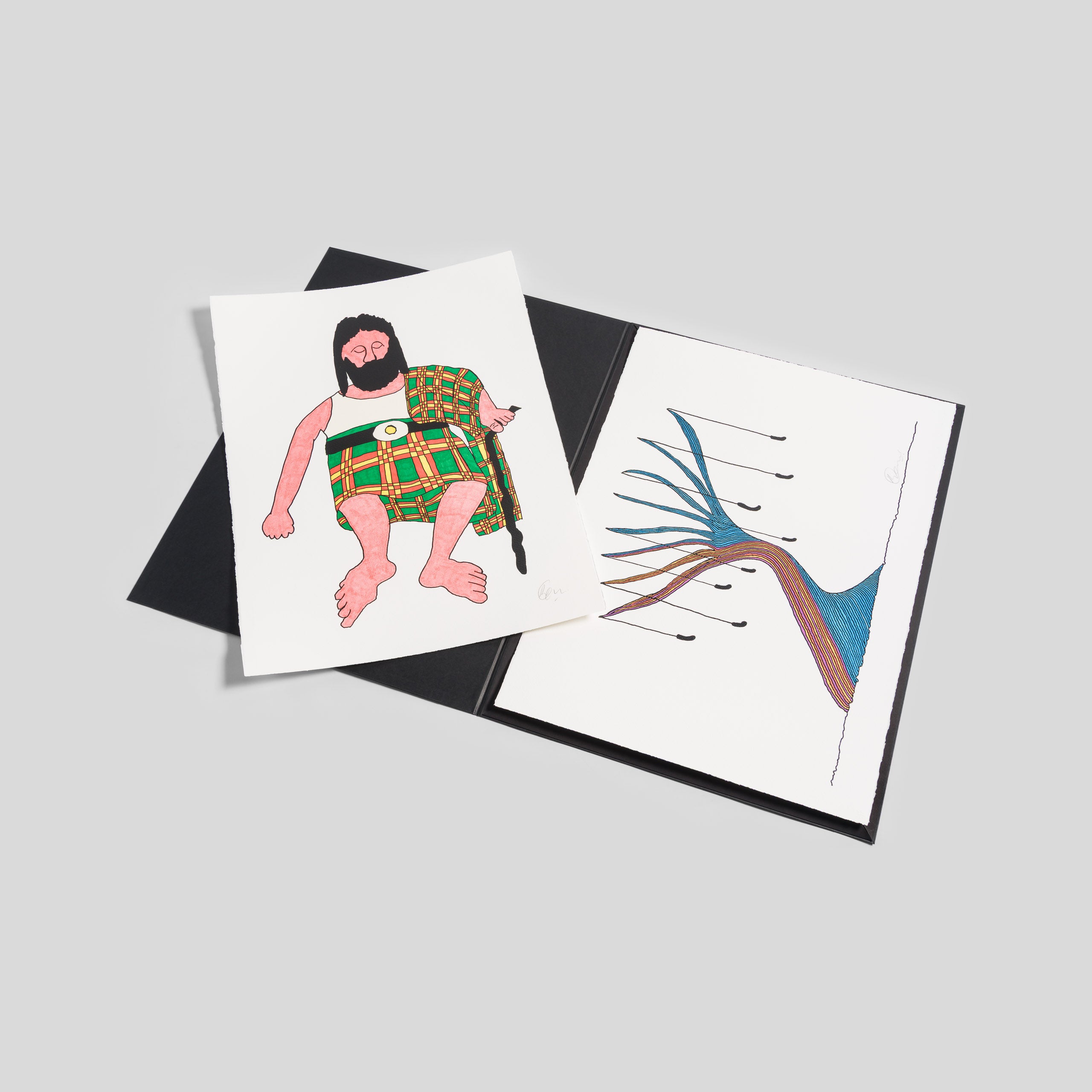 Born on a Rainy Day August 2025 | Portfolio Set of Four