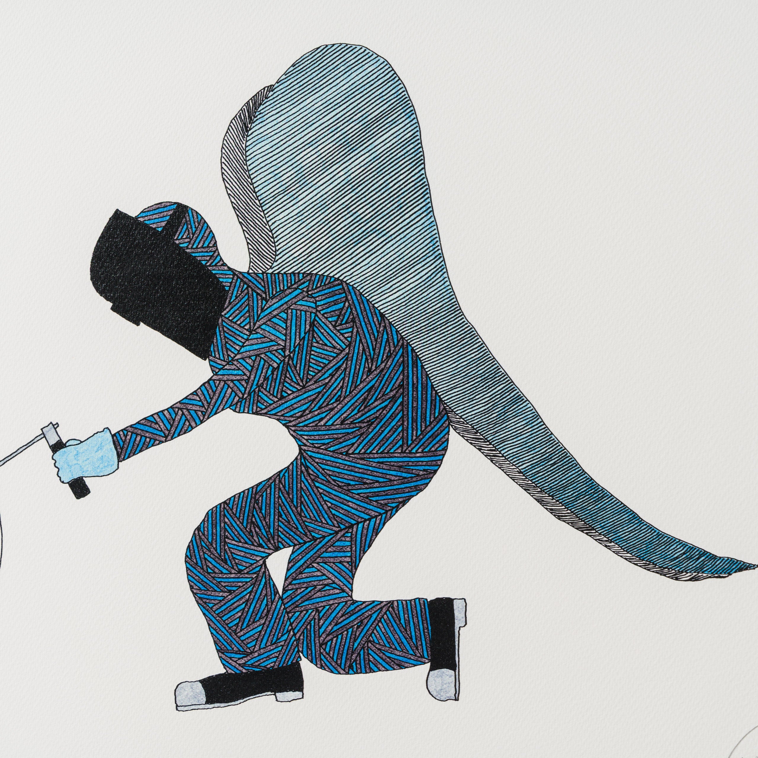 And on Monday, God Made The World | Blue Gloves | Standard