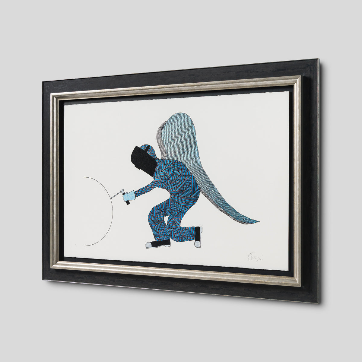 And on Monday, God Made The World | Blue Gloves | Large