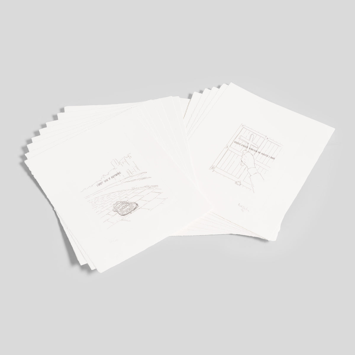 Mondo Scripto: Knockin' On Heaven's Door 2018 | Portfolio Set of 16