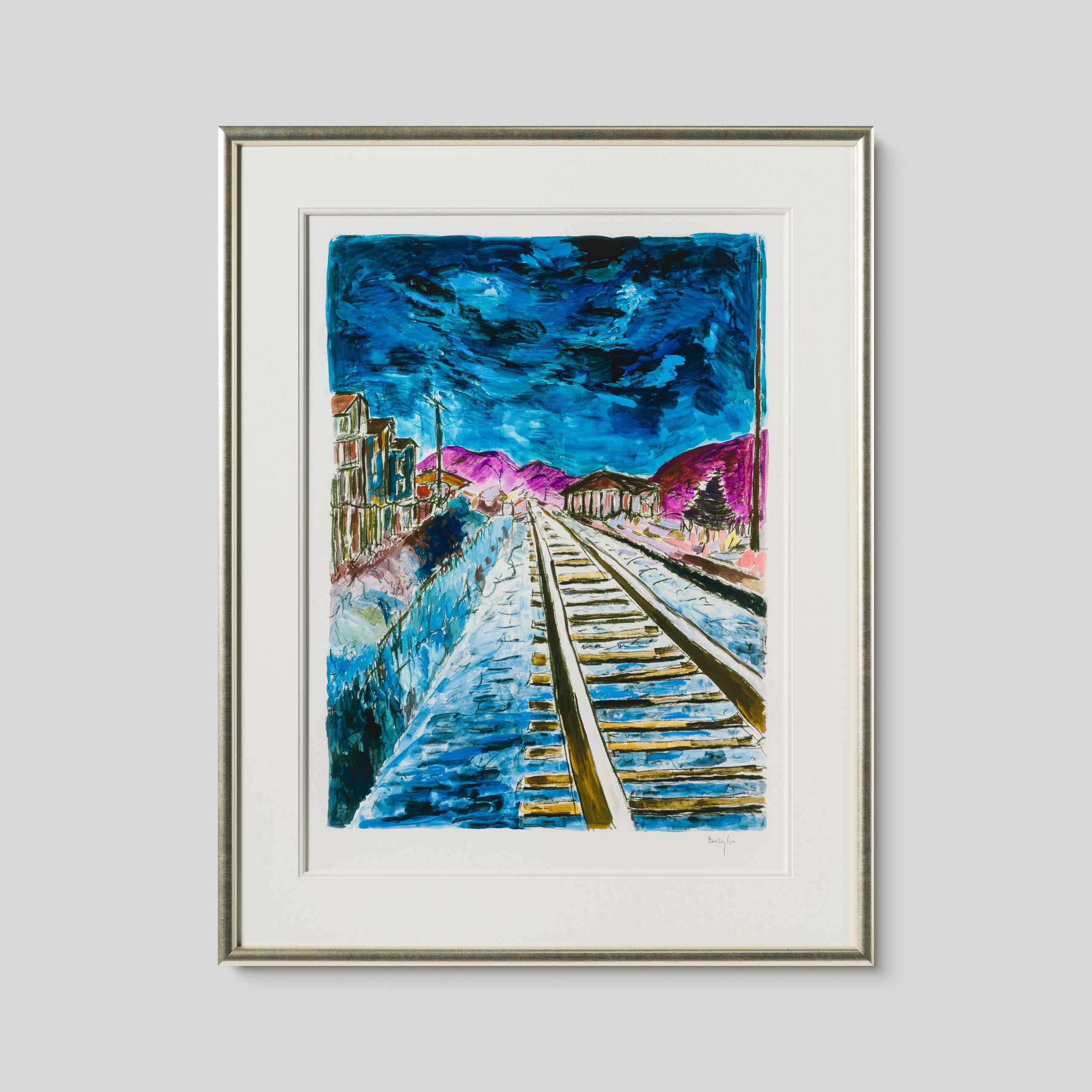 Train Tracks 2020 - Blue