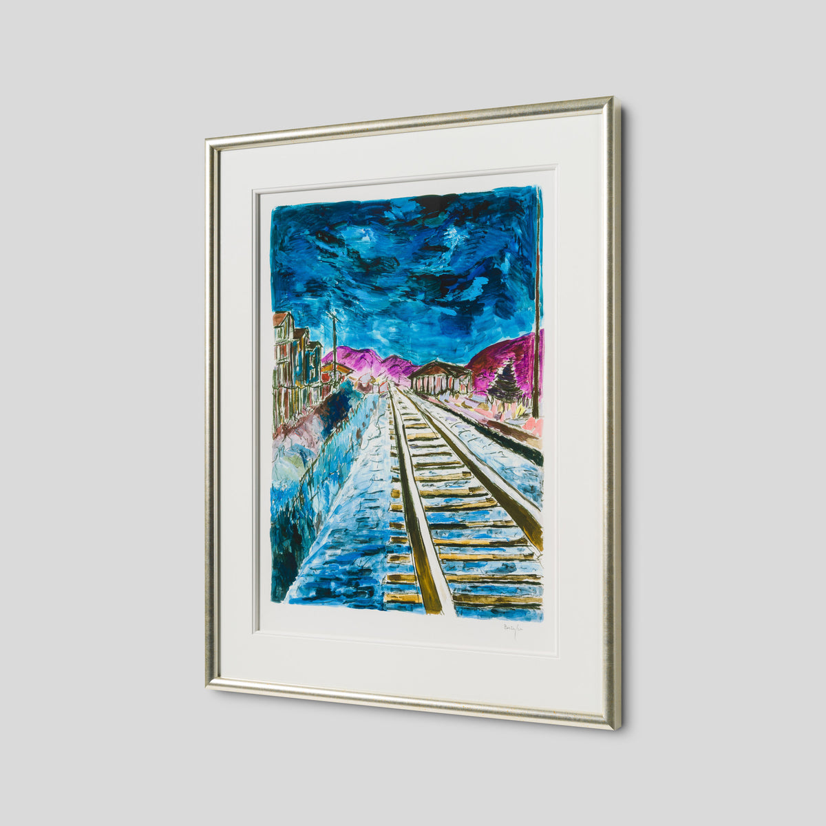 Train Tracks 2020 - Blue