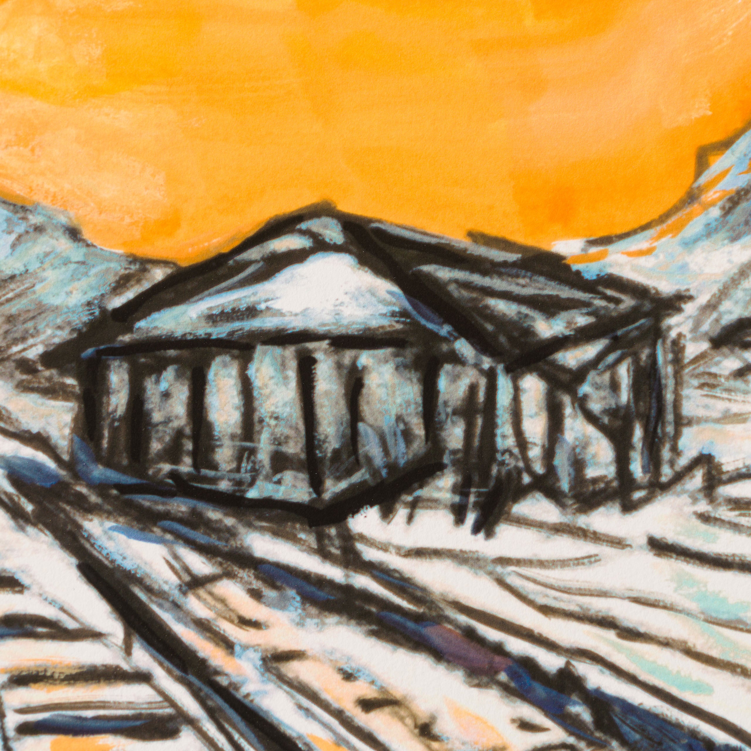 Train Tracks 2025 | Framed Set of Four