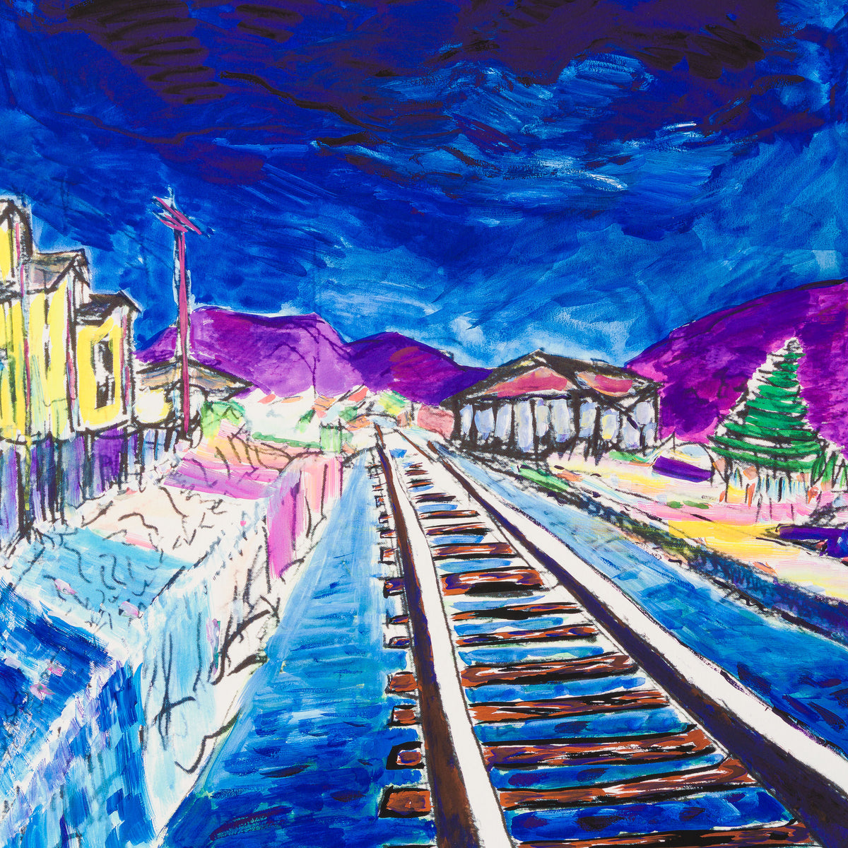 Train Tracks 2025 | Blue