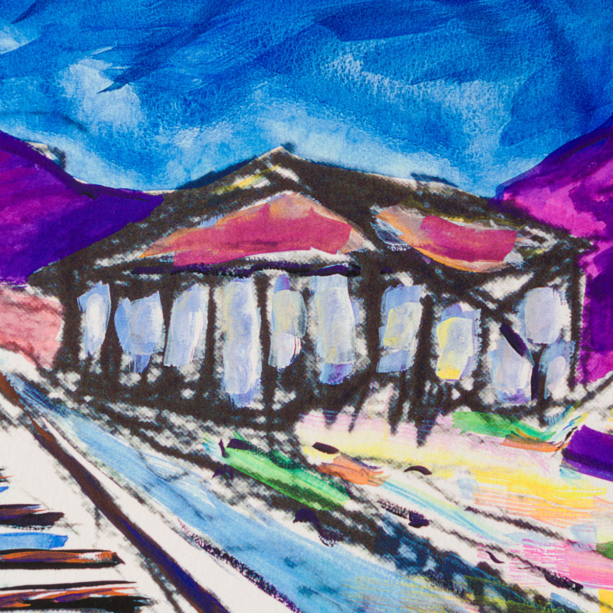 Train Tracks 2025 | Blue