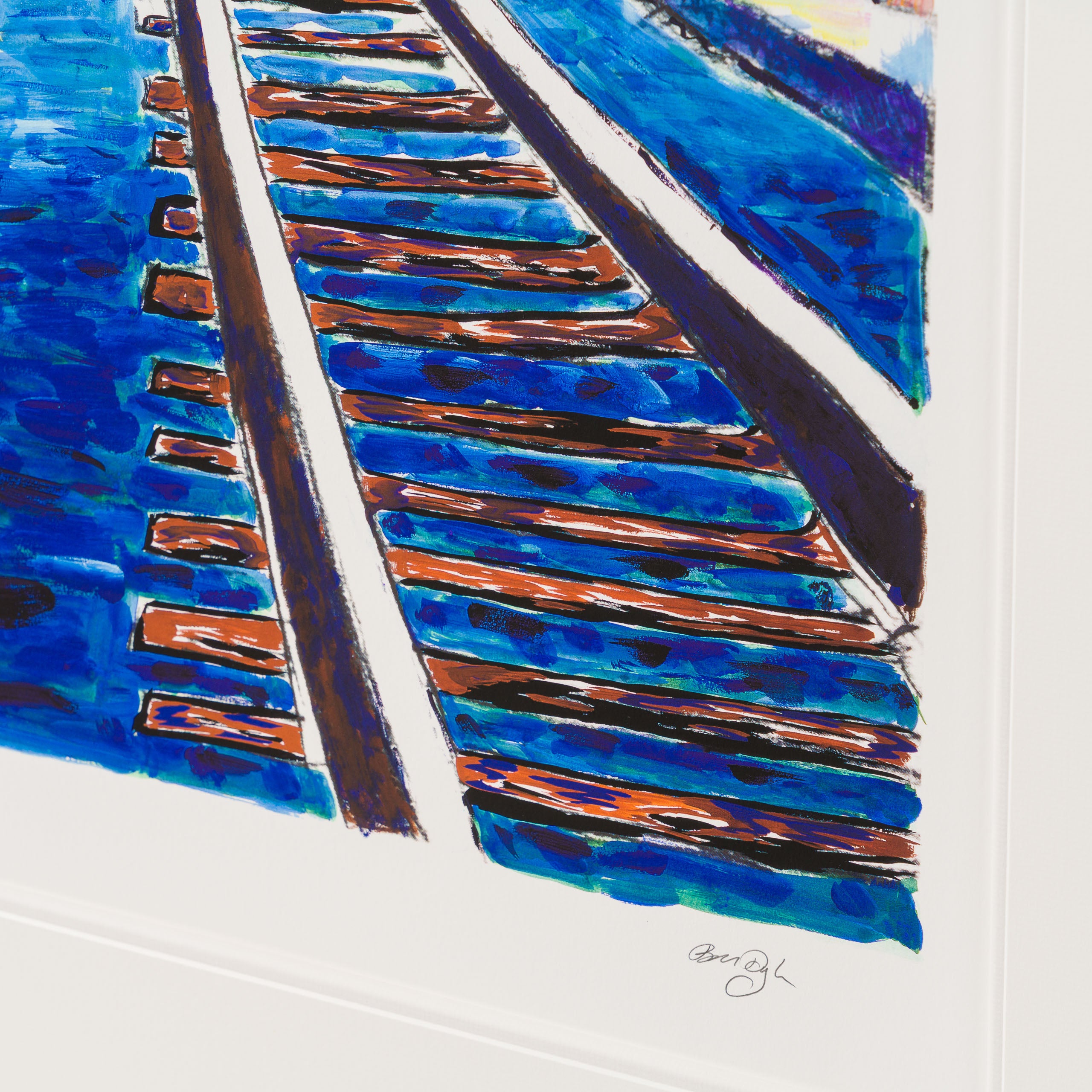 Train Tracks 2025 | Blue