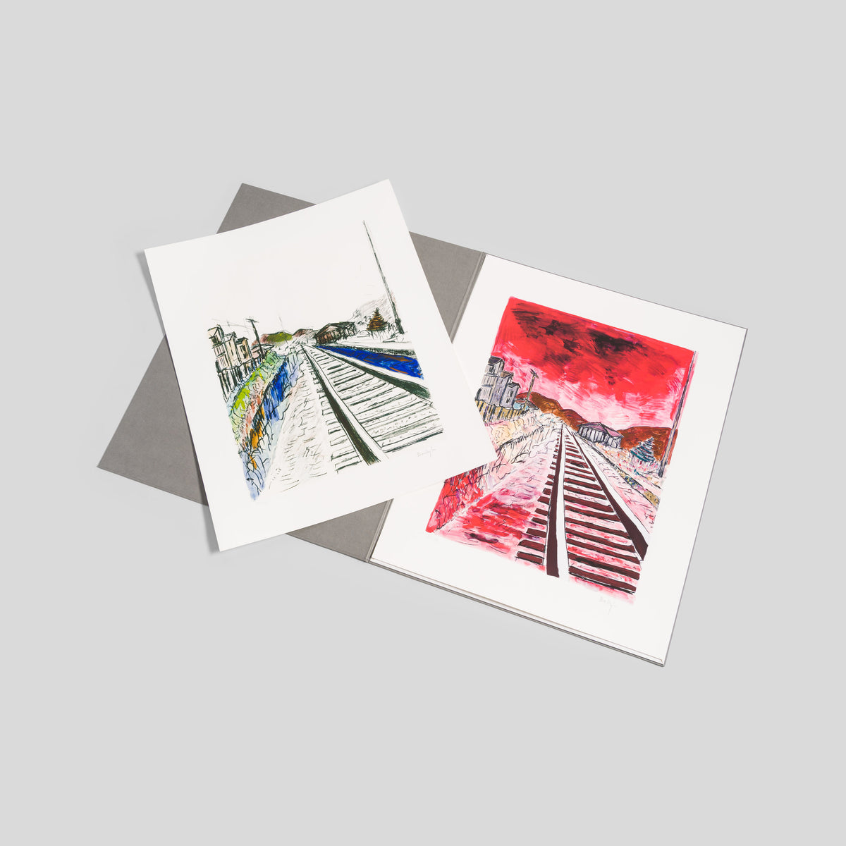 Boxed Set of 2 Portfolios | Train Tracks & Cassandra (2010)