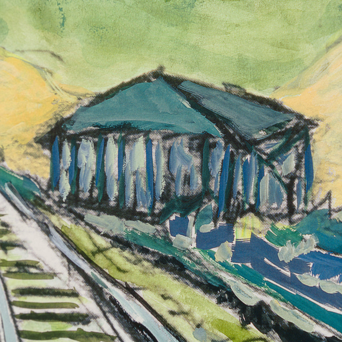 Train Tracks 2012 - Green