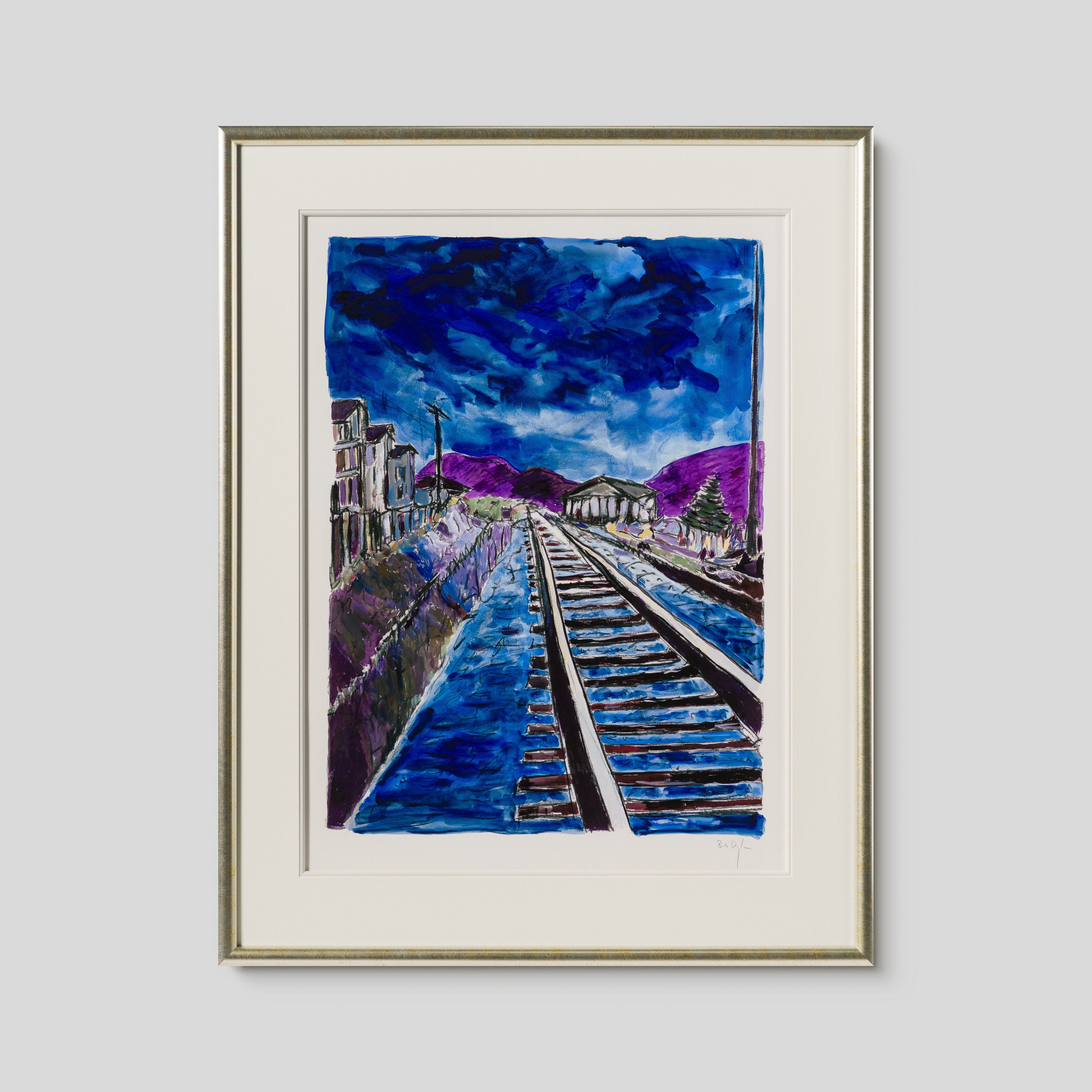Train Tracks 2012 - Blue