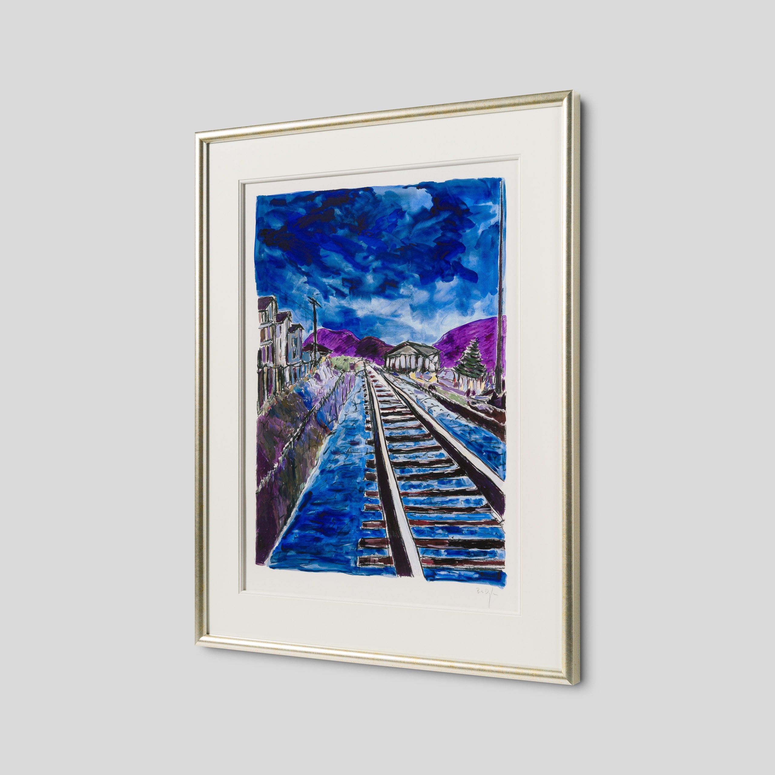 Train Tracks 2012 - Blue