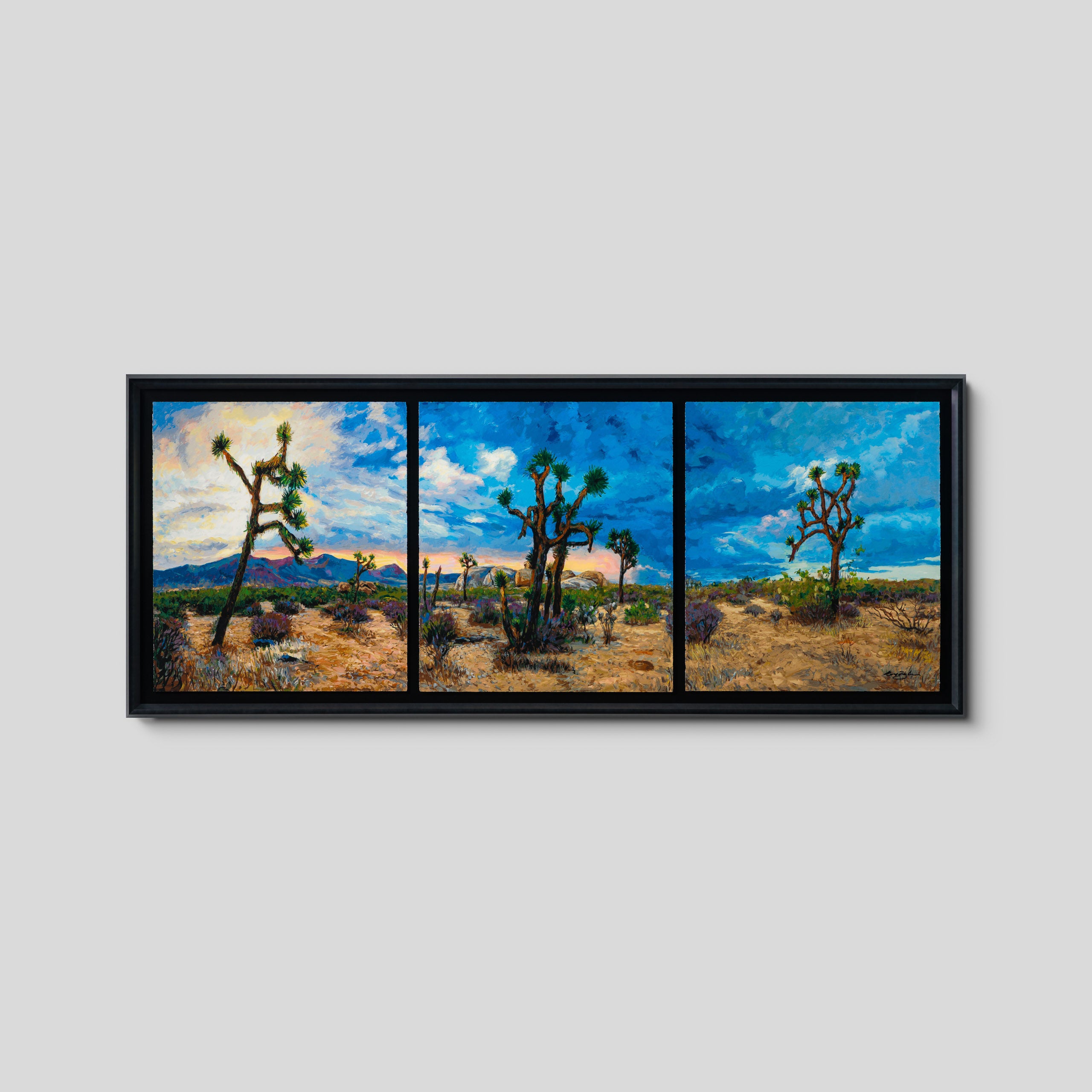 Joshua Tree, Sunrise Triptych II