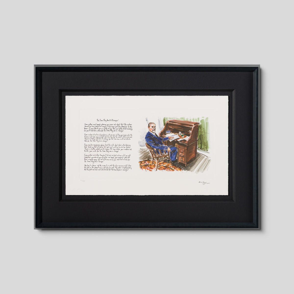 Mondo Scripto 2026 | Framed Set of Six