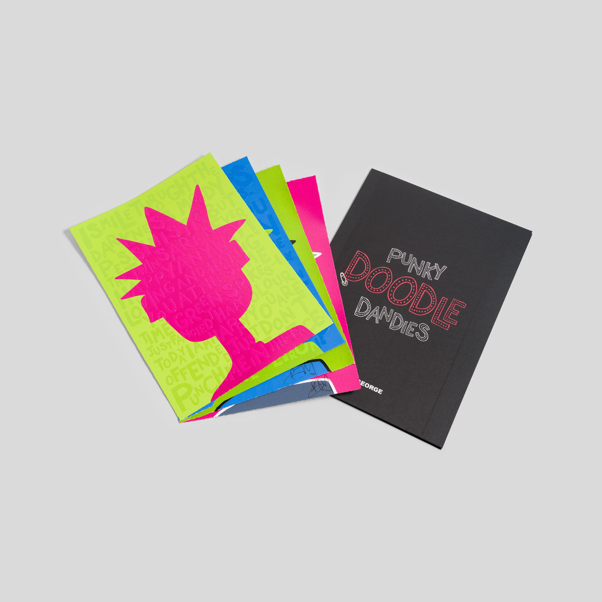 Punky Doodle Dandies 2025 | Portfolio Set of Four