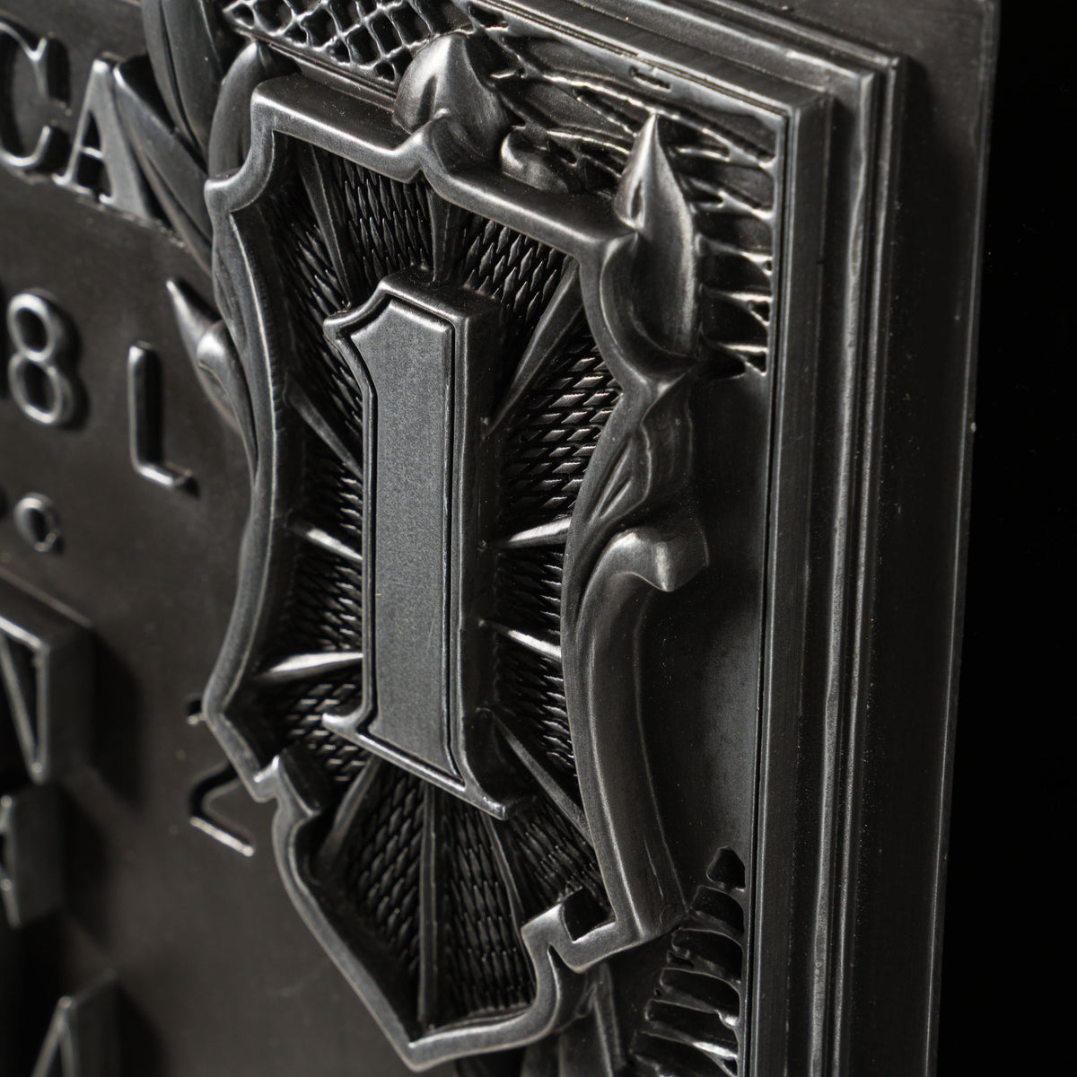 Use With Caution (Iron & Silver Gild)