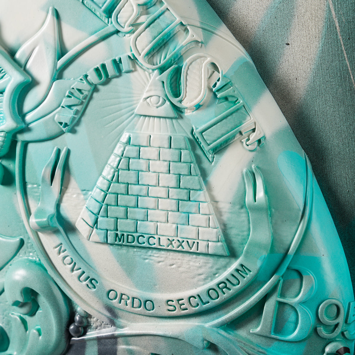 This Faith Never Dies (Teal Graffiti)