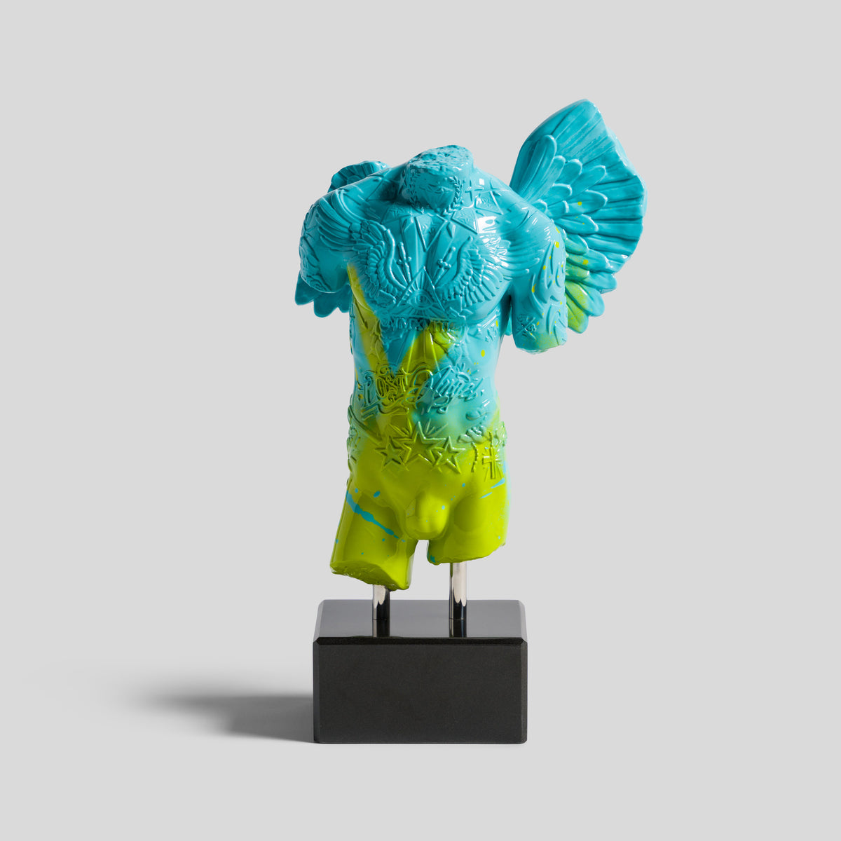 Fallen Angel (Mini Aqua & Green)