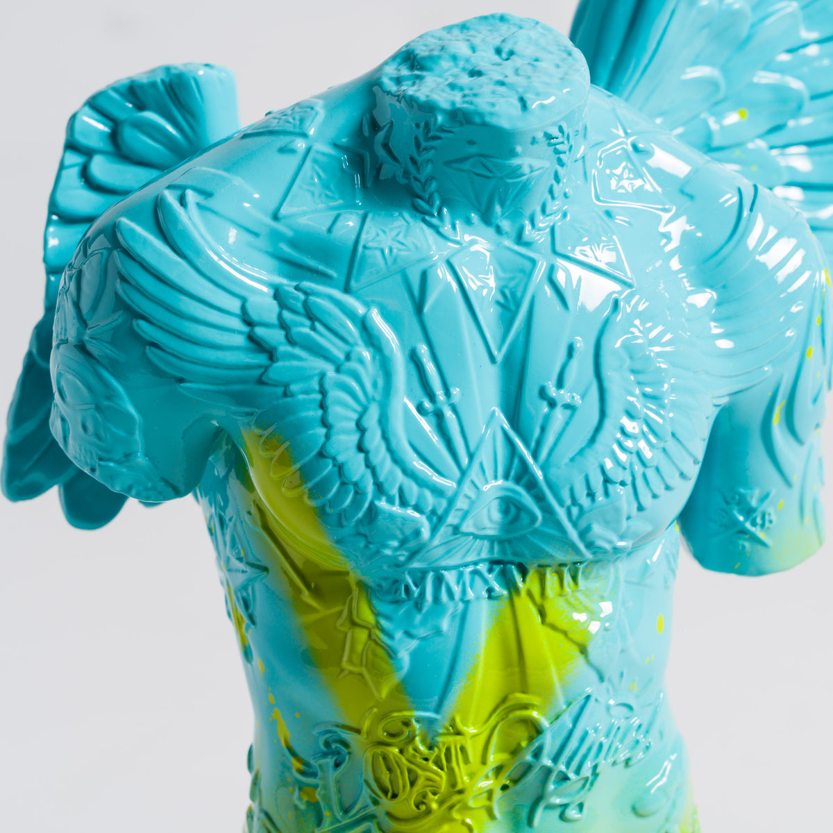 Fallen Angel (Mini Aqua & Green)