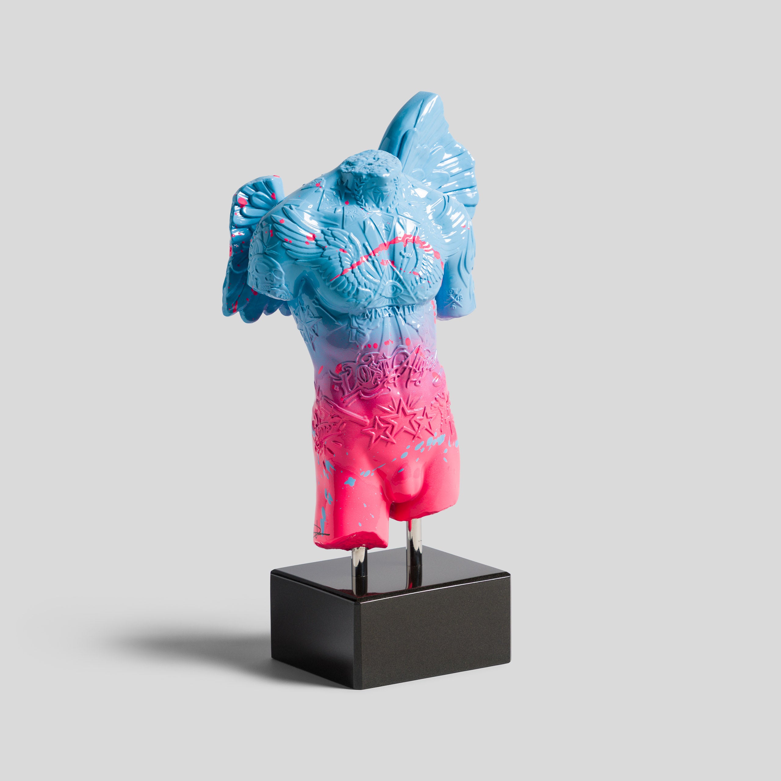 Fallen Angel | Mini Blue & Pink