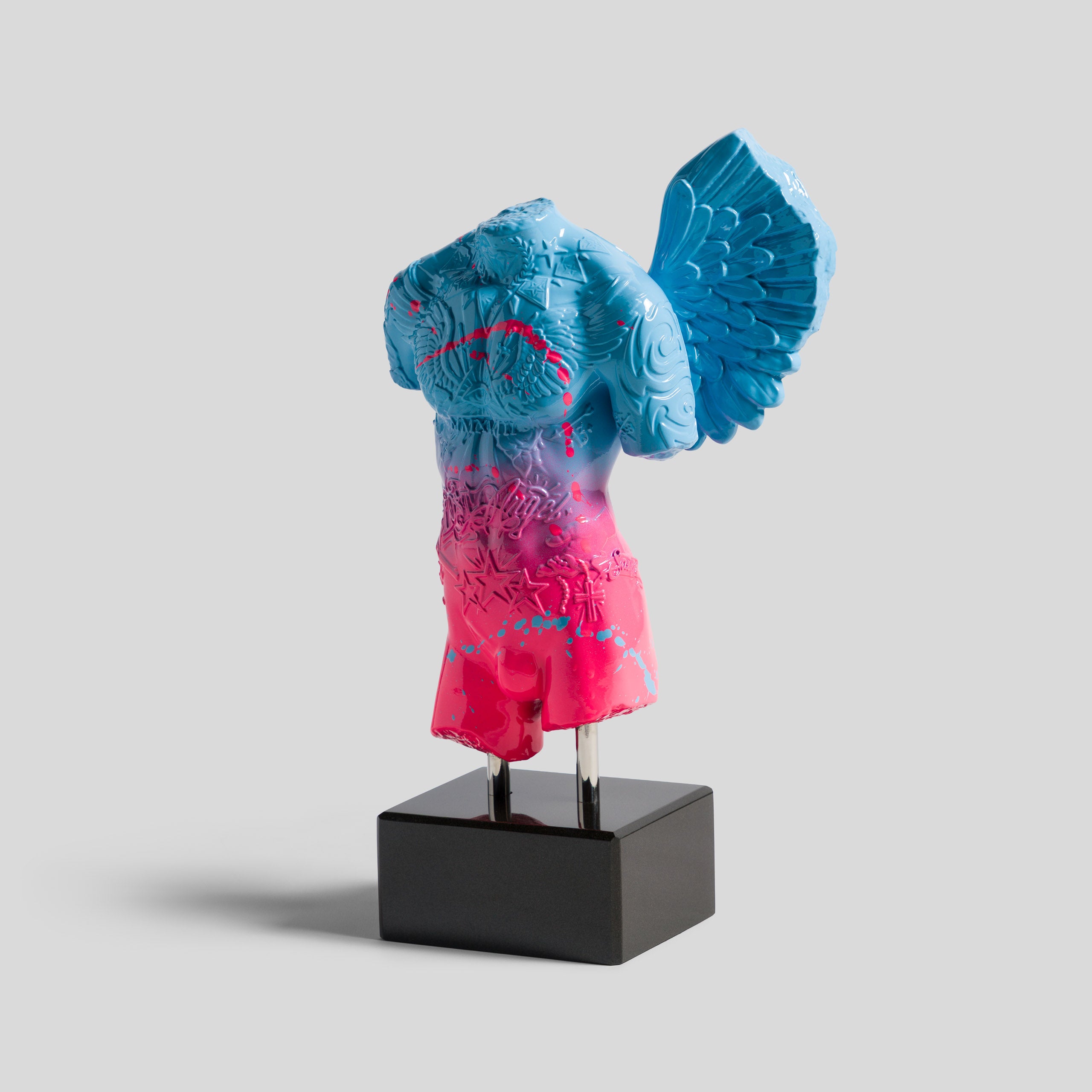 Fallen Angel | Mini Blue & Pink