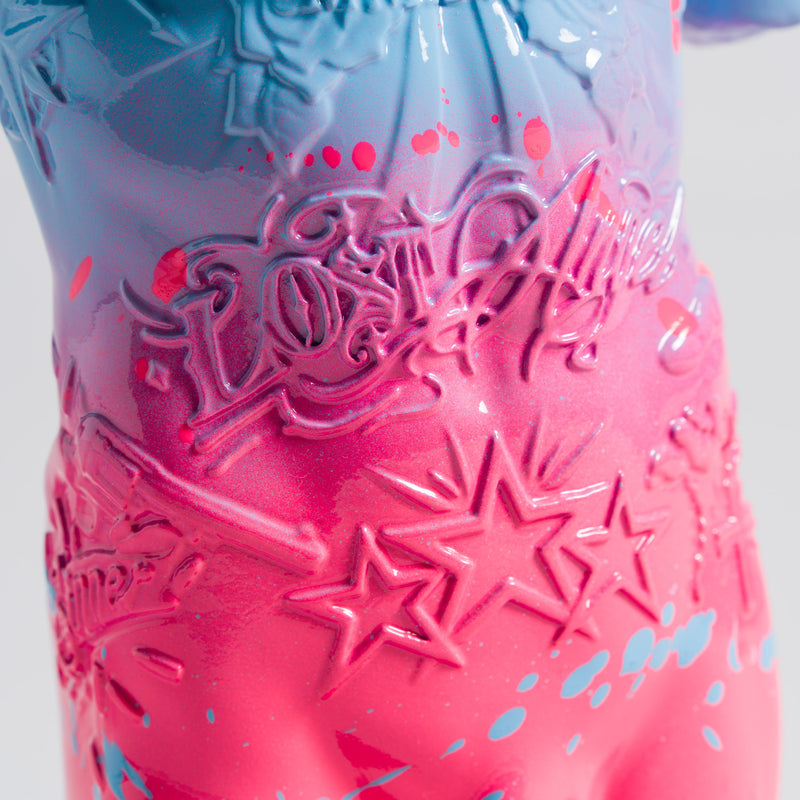 Fallen Angel | Mini Blue & Pink