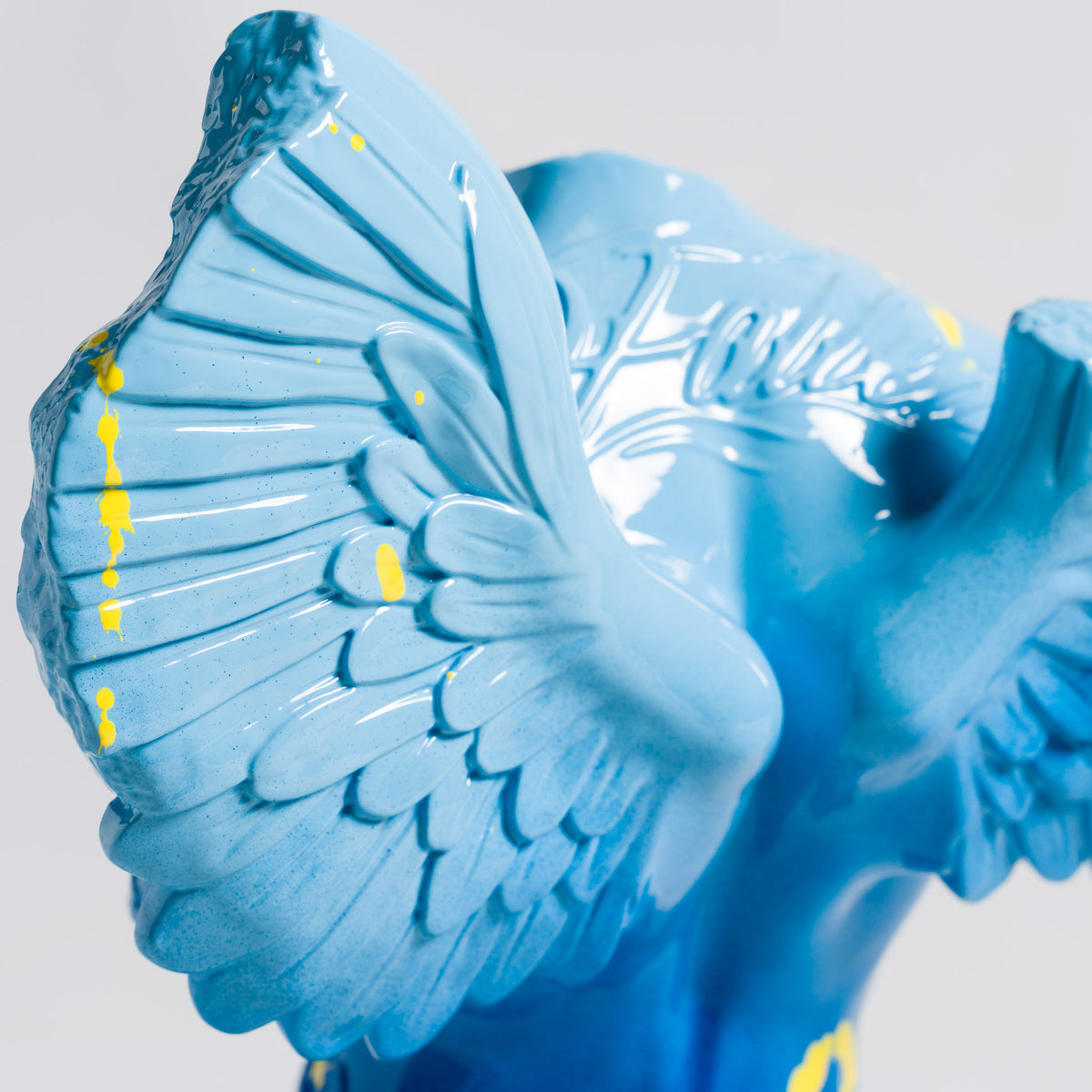 Fallen Angel | Mini Blue Ombre & Gold