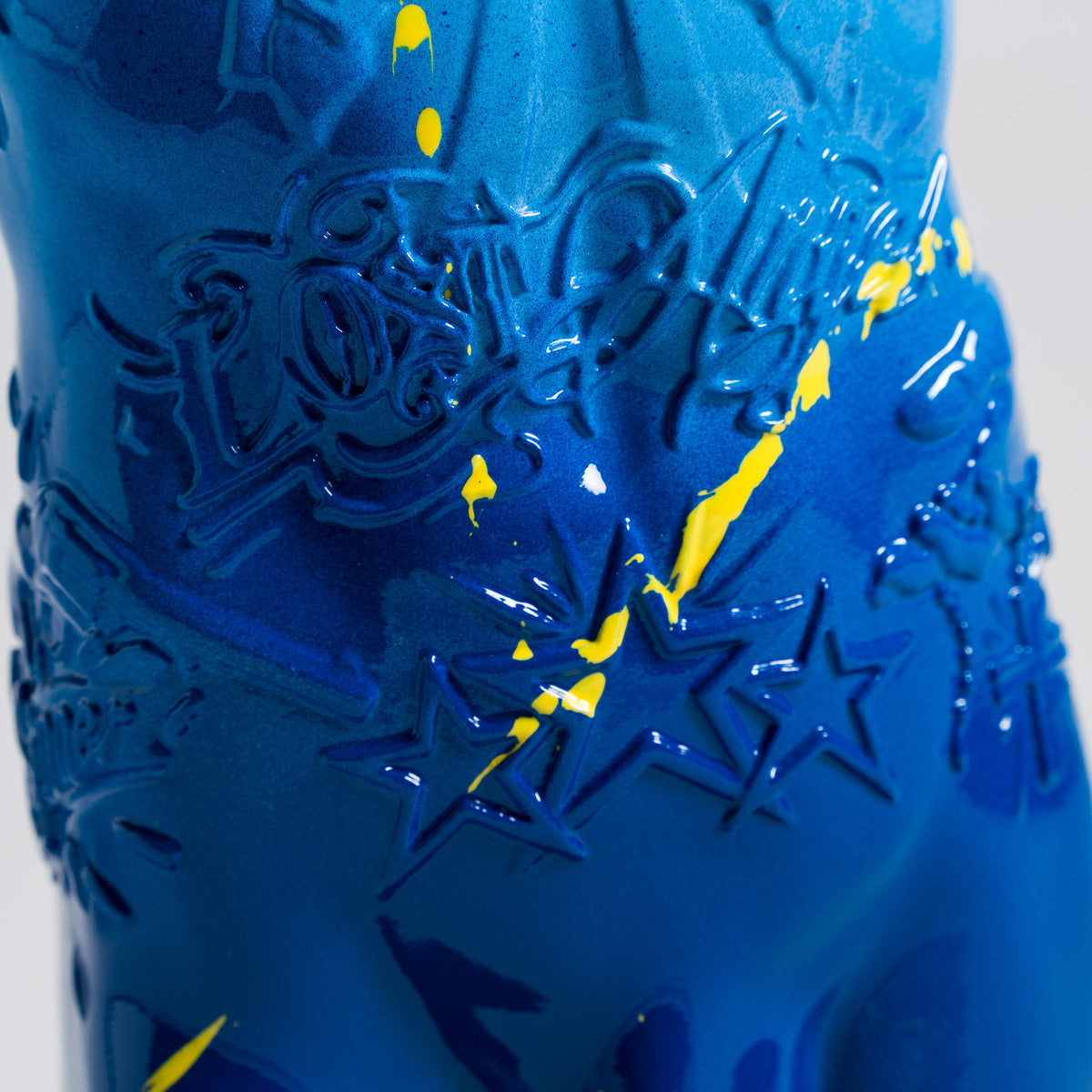 Fallen Angel | Mini Blue Ombre & Gold