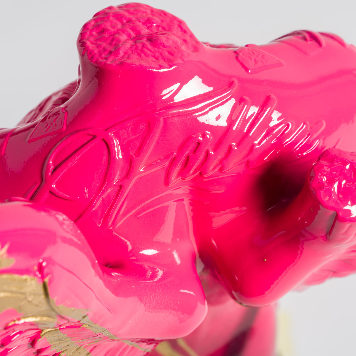 Fallen Angel | Mini Pink Red & Gold