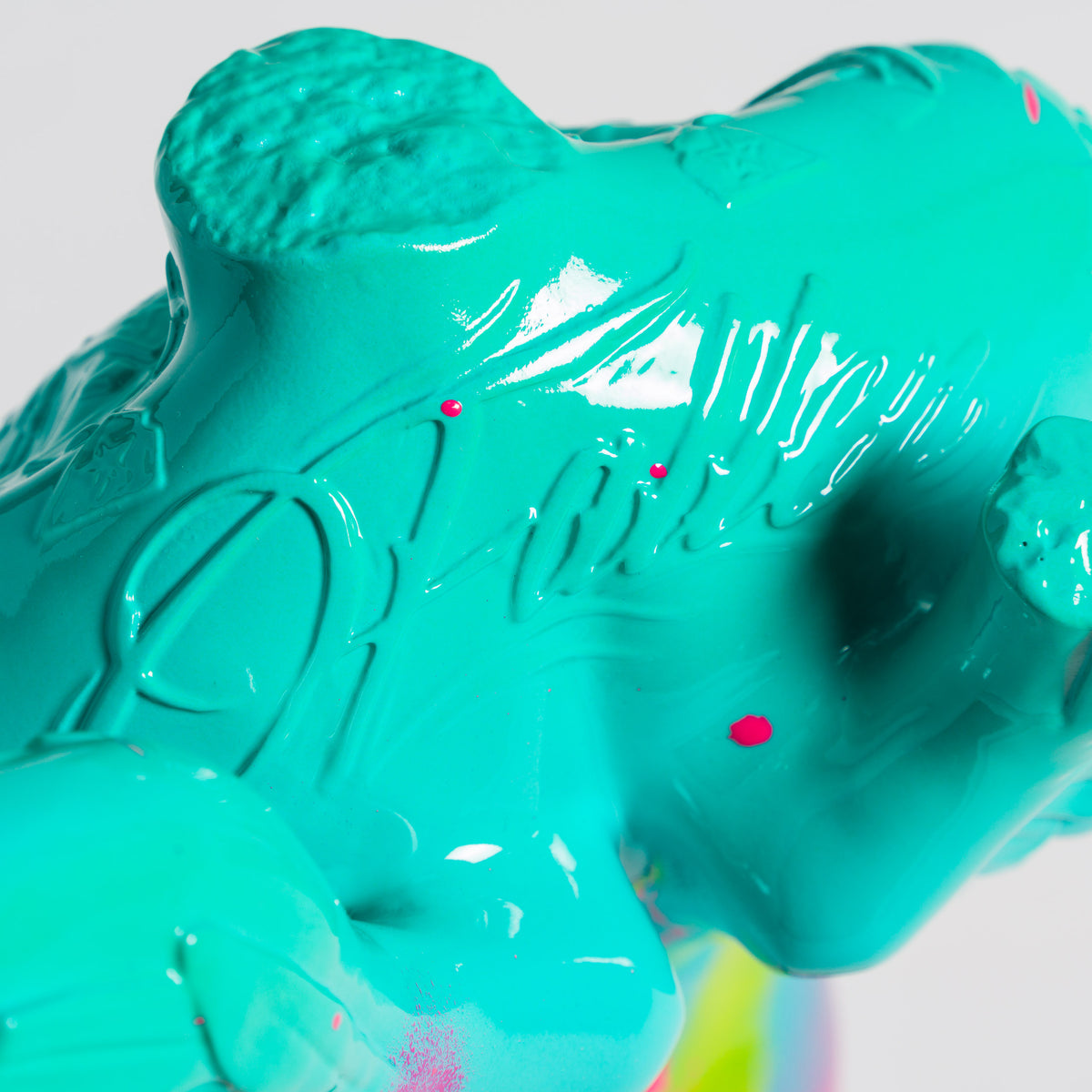 Fallen Angel (Mini Teal Pink & Green)