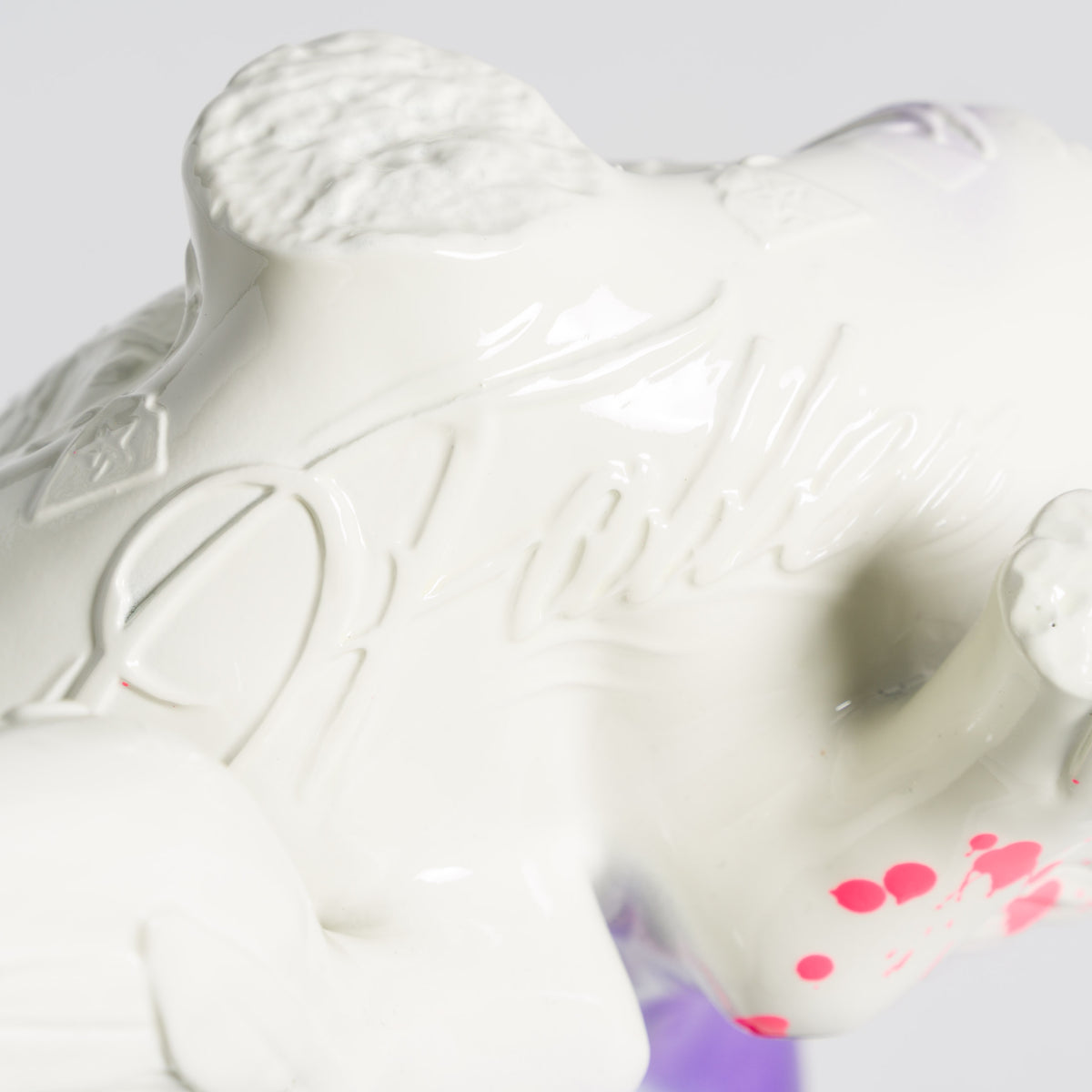 Fallen Angel | Mini White & Purple