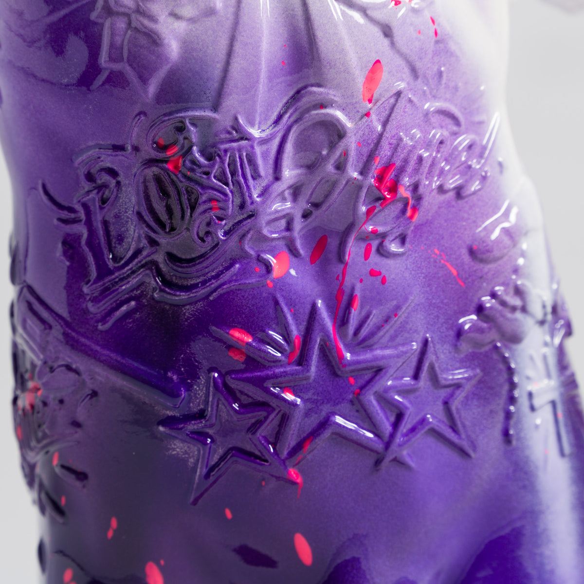 Fallen Angel | Mini White & Purple