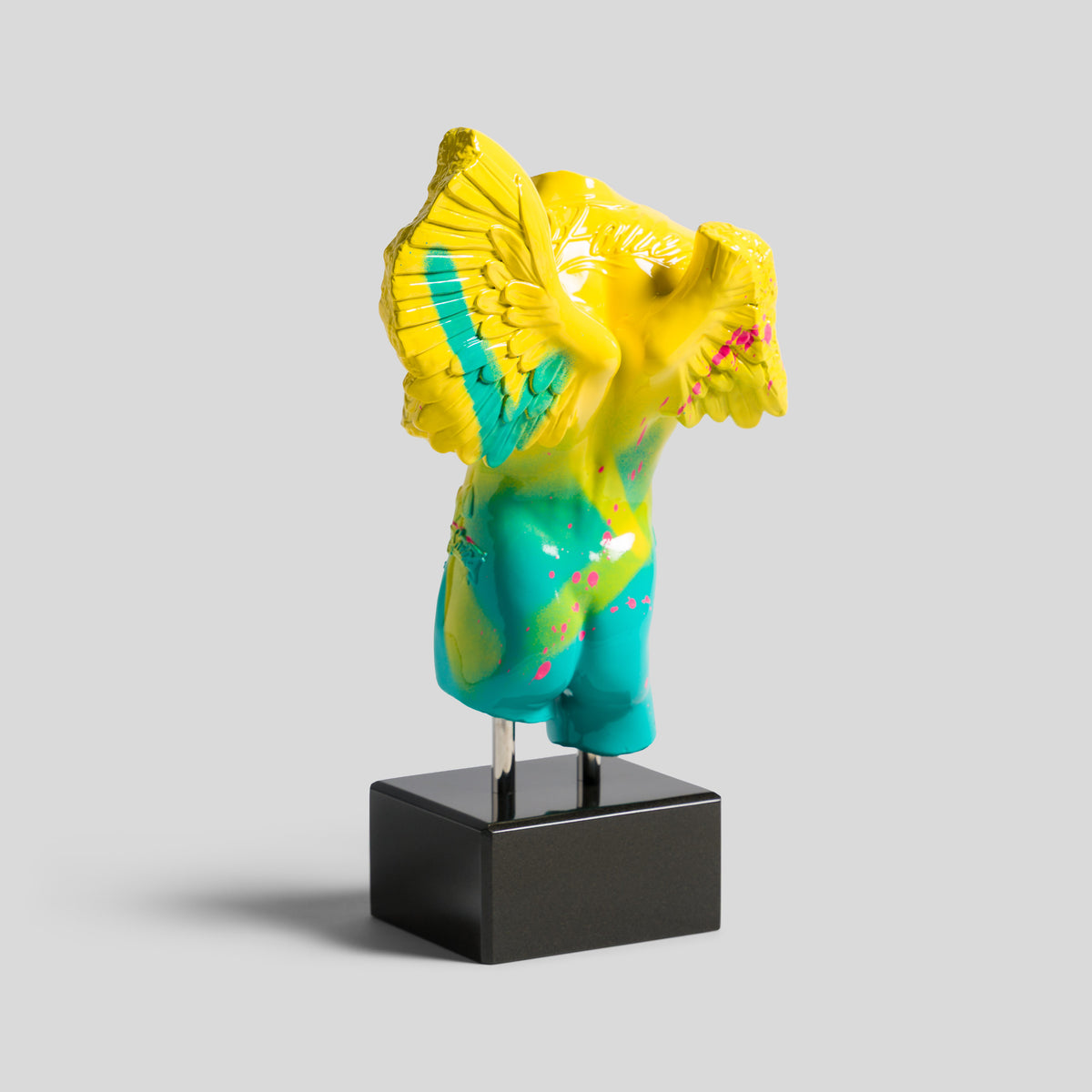 Fallen Angel (Mini Yellow & Aqua)