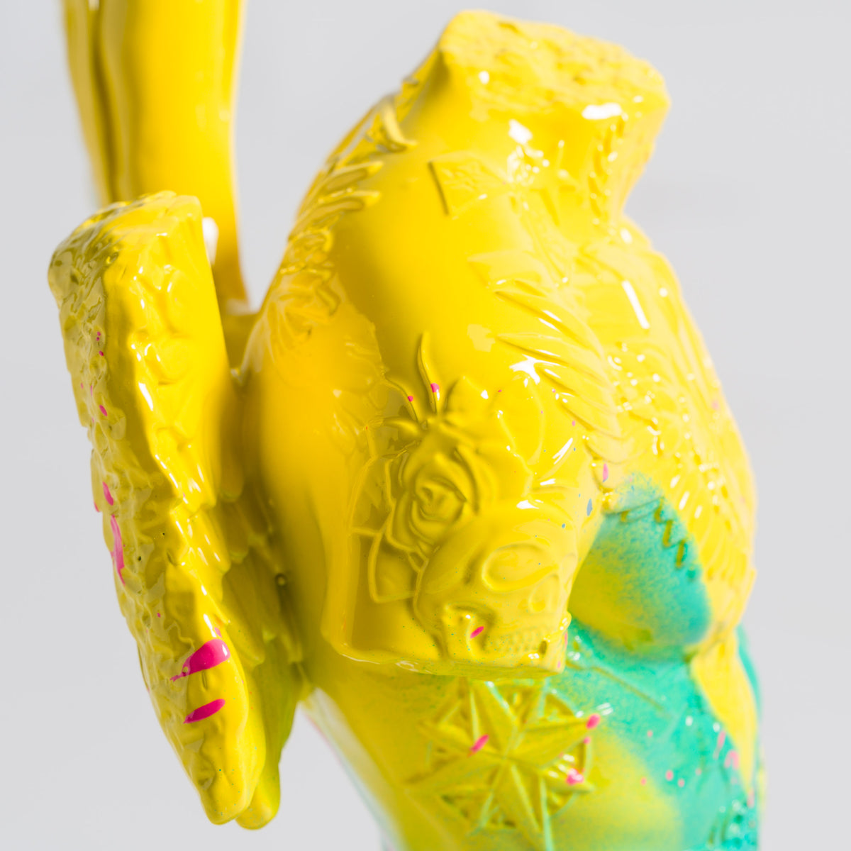 Fallen Angel (Mini Yellow & Aqua)