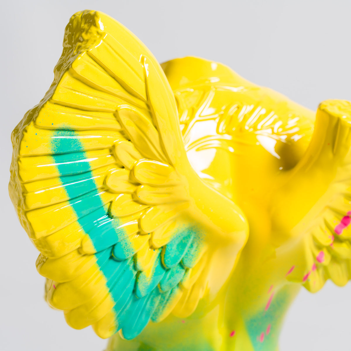 Fallen Angel (Mini Yellow & Aqua)