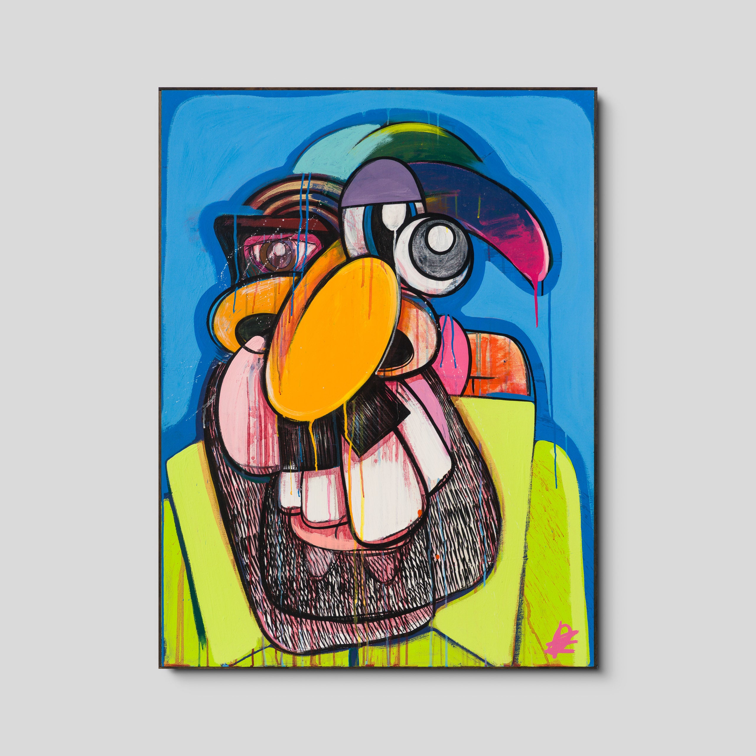 Self-Portrait With a Swollen Cheek