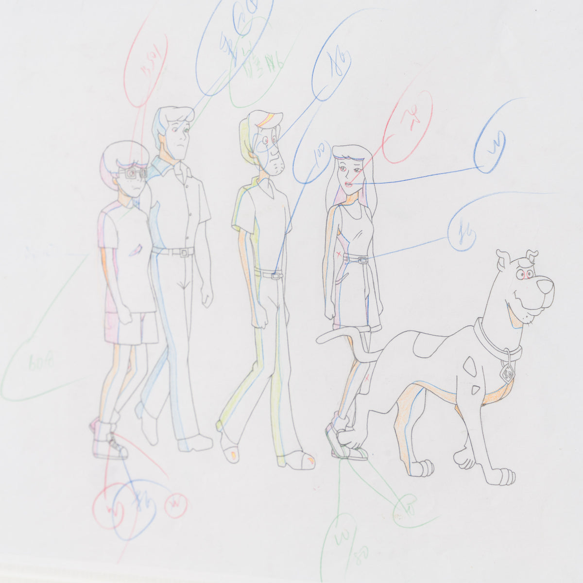 Scooby-Doo Gang (10) Pan OPC w/OPD