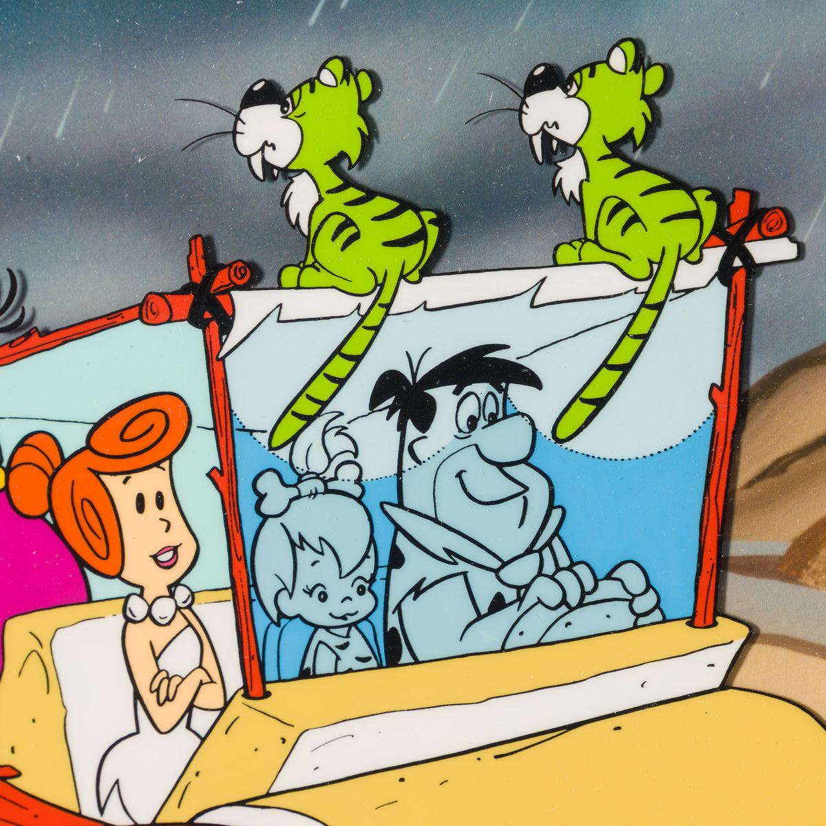 Flintstones Windshield Wiper