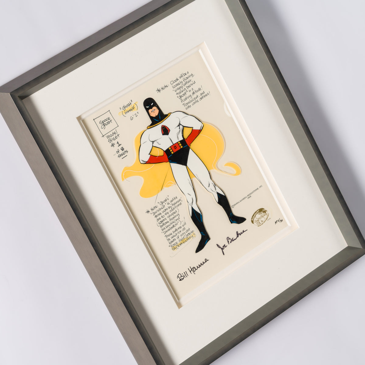 Space Ghost Model Sheet