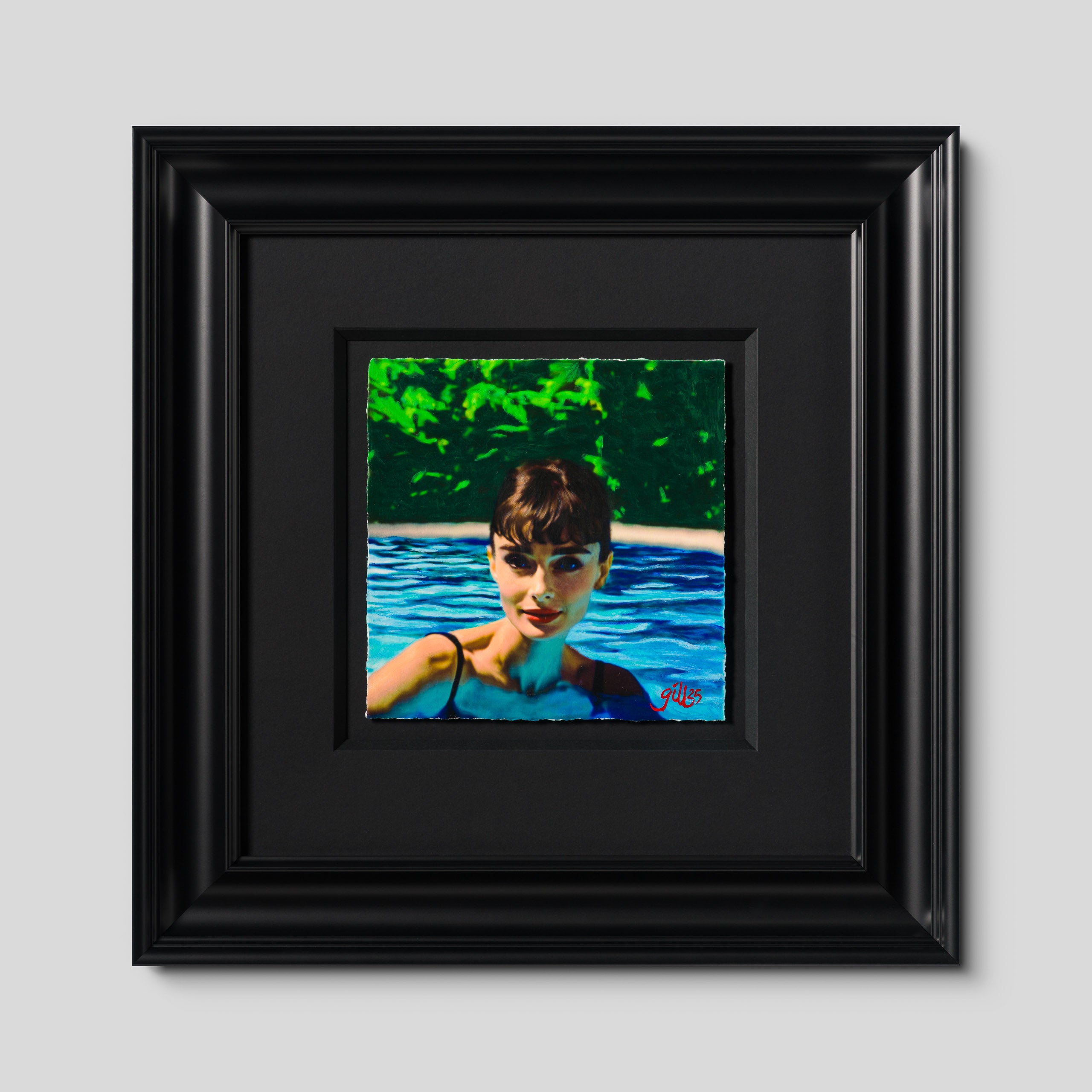 Women In Water - Audrey Hepburn (III), 2025