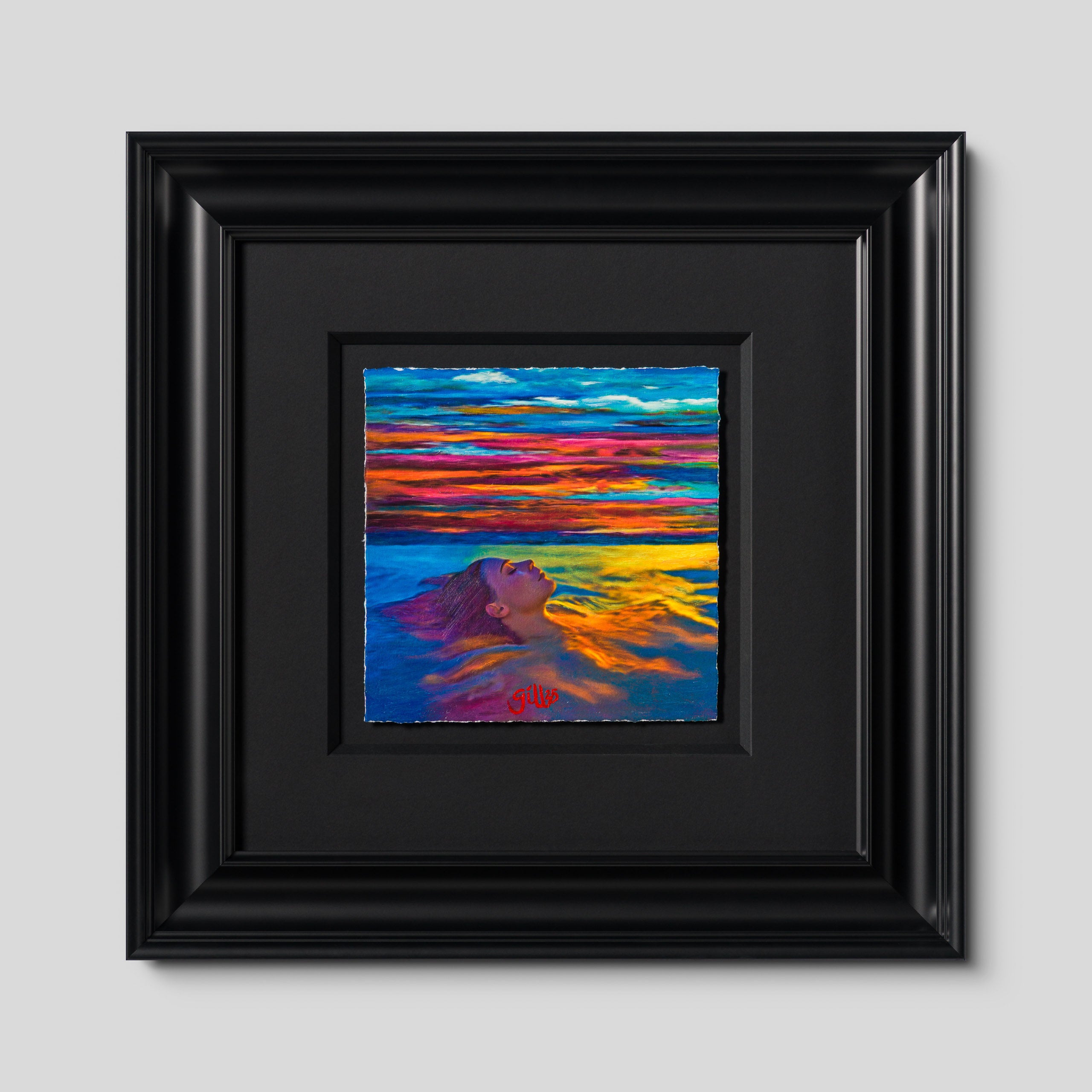 Women In Water - Colorful Horizon (II), 2025