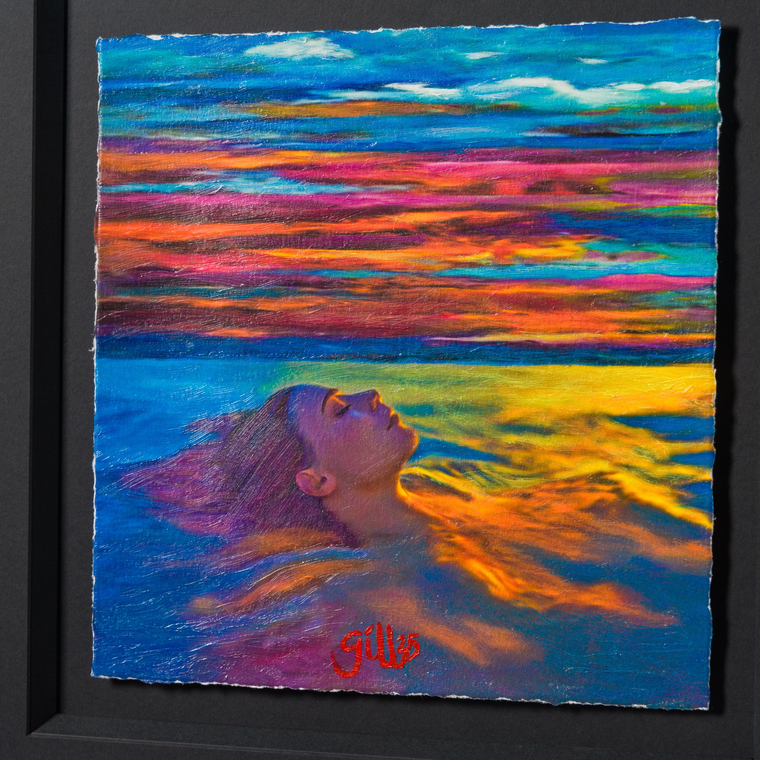 Women In Water - Colorful Horizon (II), 2025
