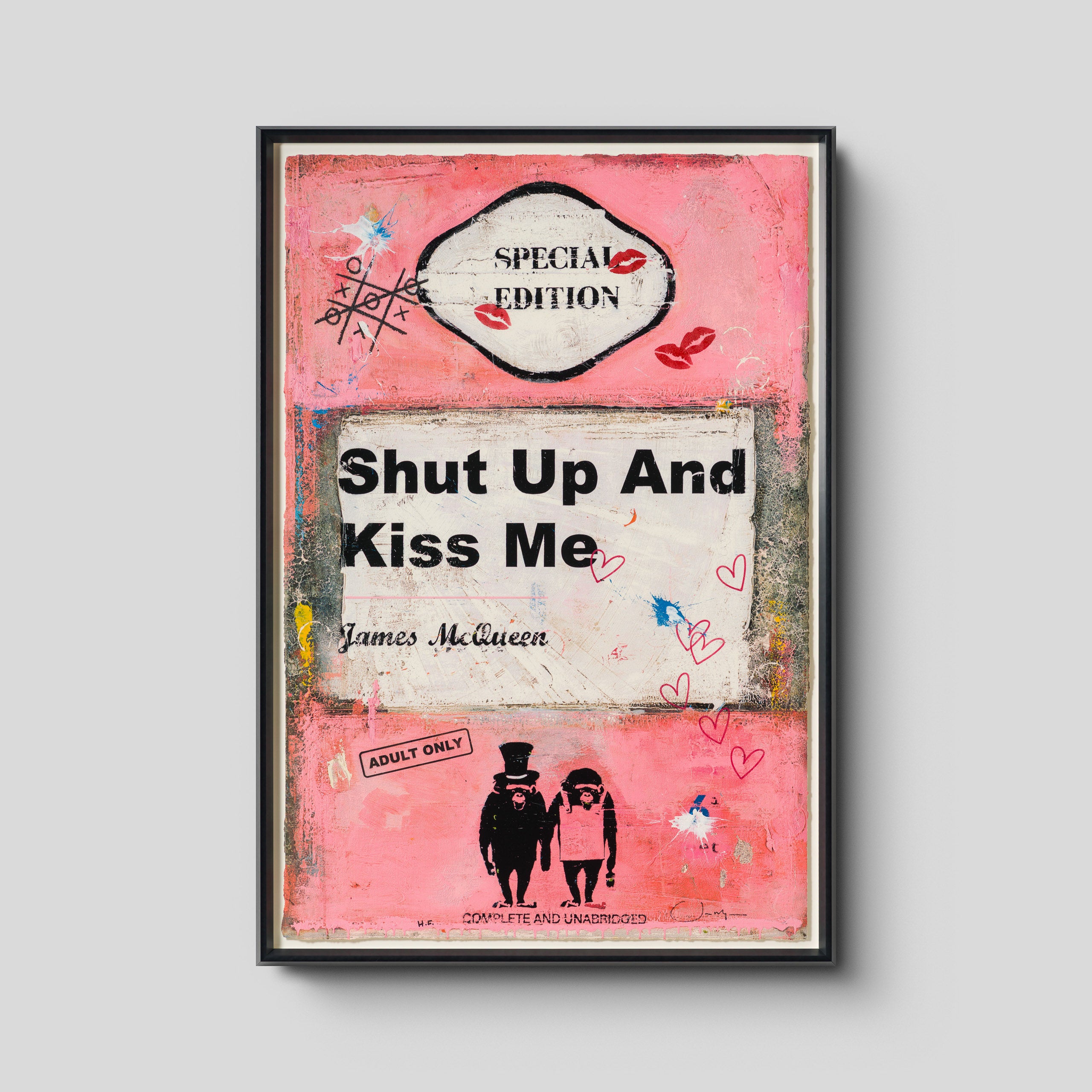 Shut Up and Kiss Me | Pink | Unique XIII