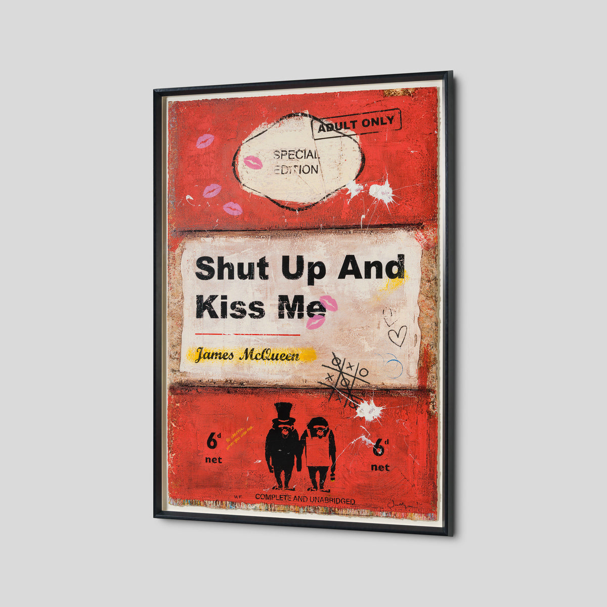 Shut Up and Kiss Me| Red | Unique XV