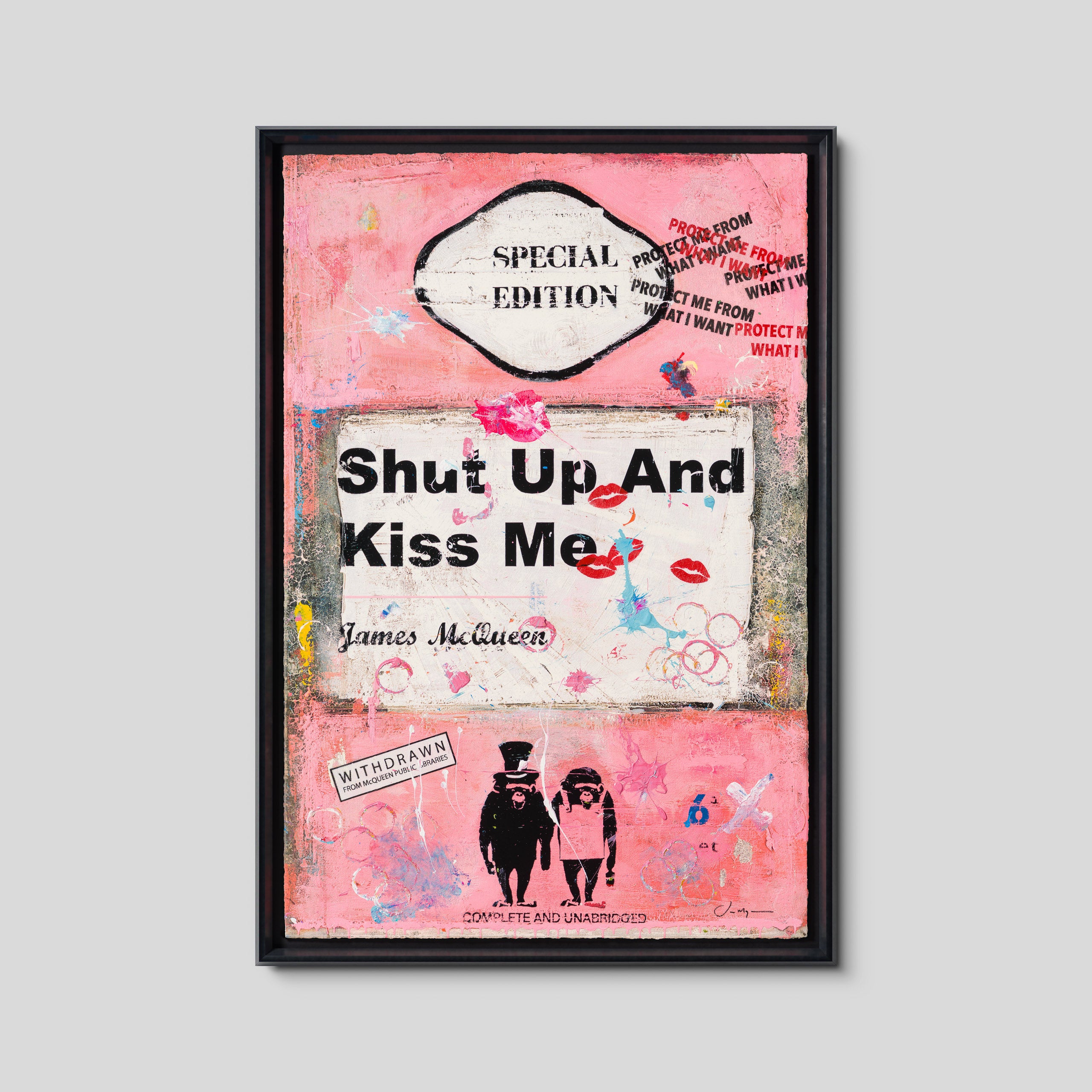 Shut Up and Kiss Me | Pink | Unique 7